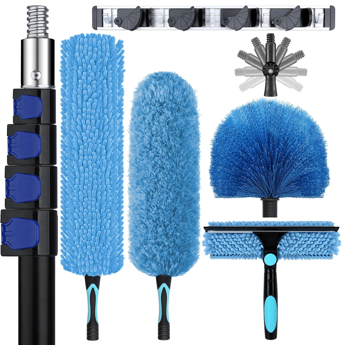 25ft High Ceiling Duster Kits with 5 - ModHome Supplies