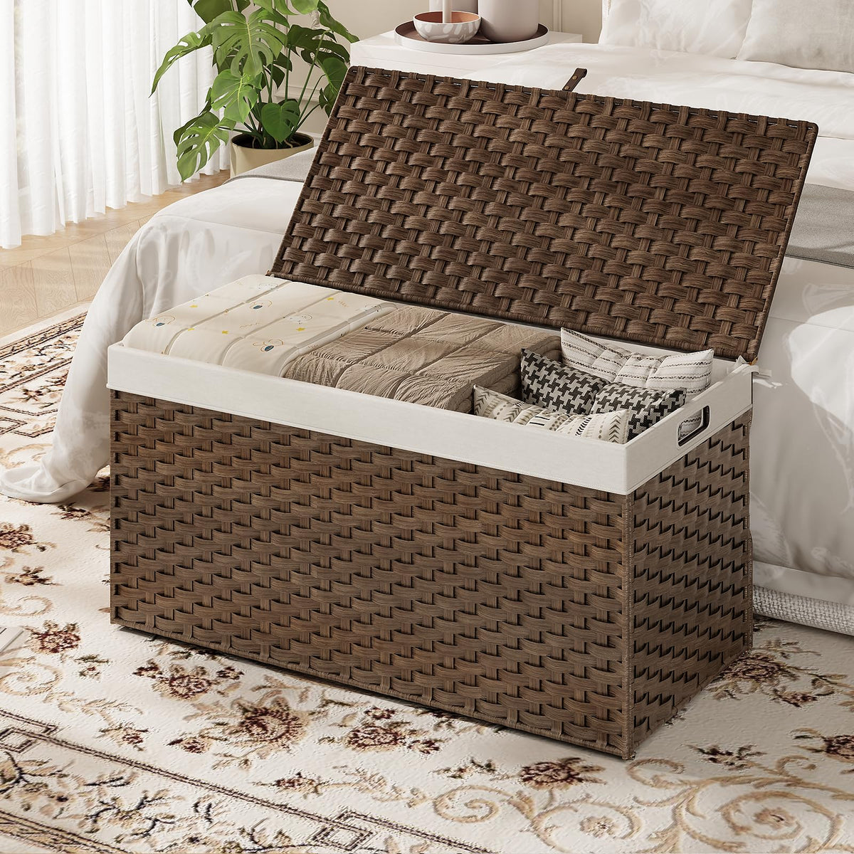 Storage Basket with Lid - ModHome Supplies