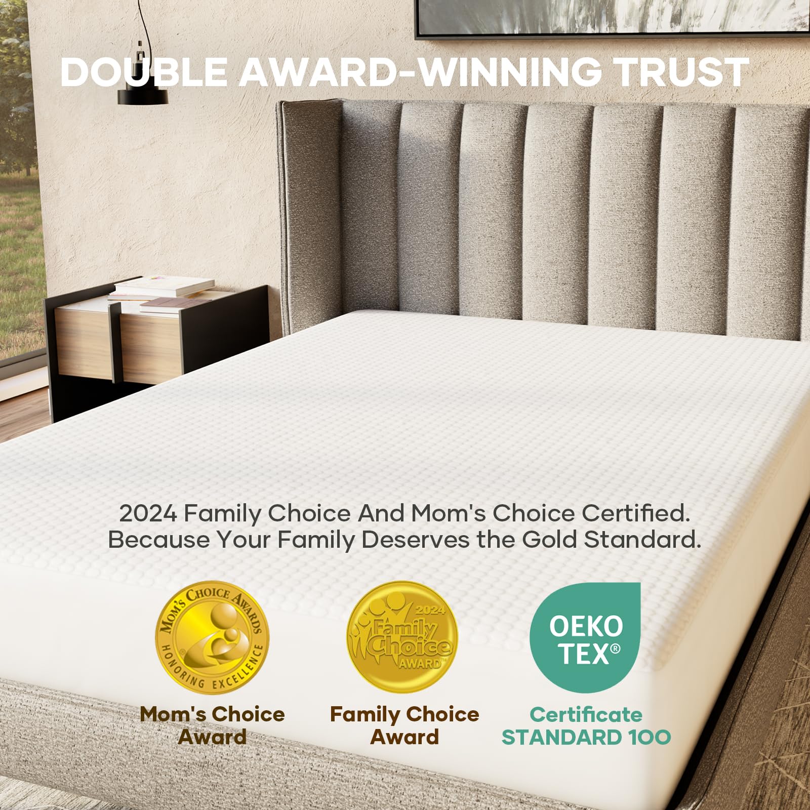 100% Waterproof Mattress Protector (99 Count)