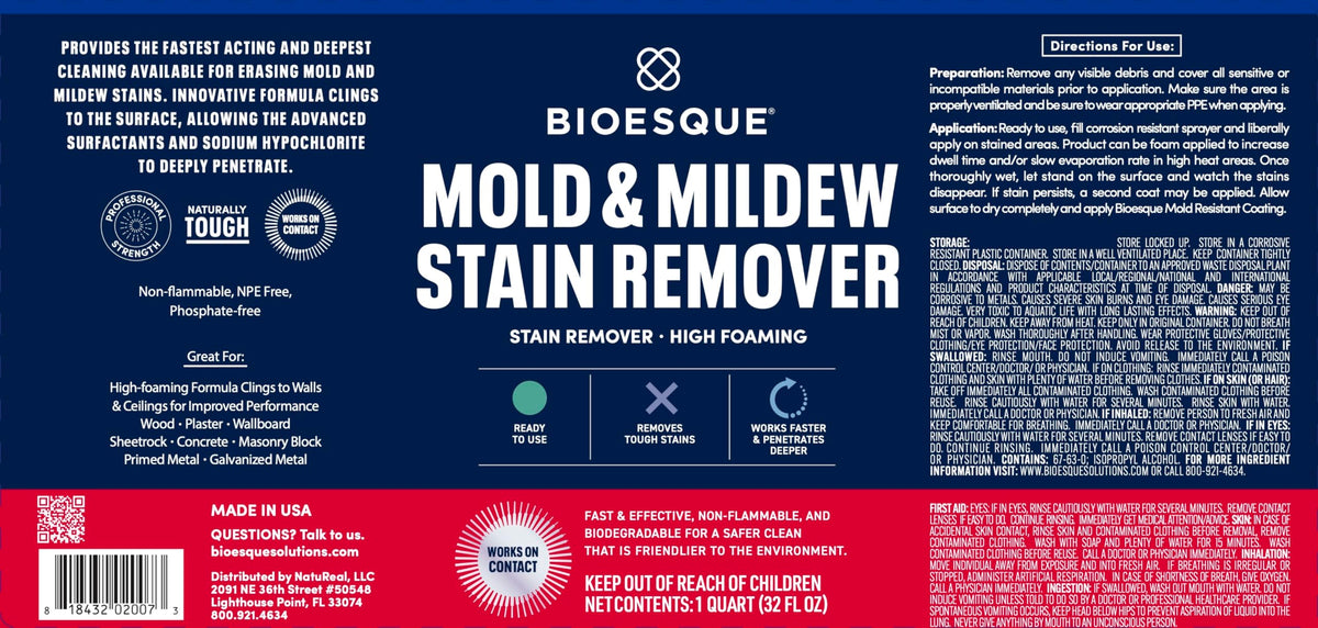 Mold & Mildew Stain Remover (128 Fl Oz)