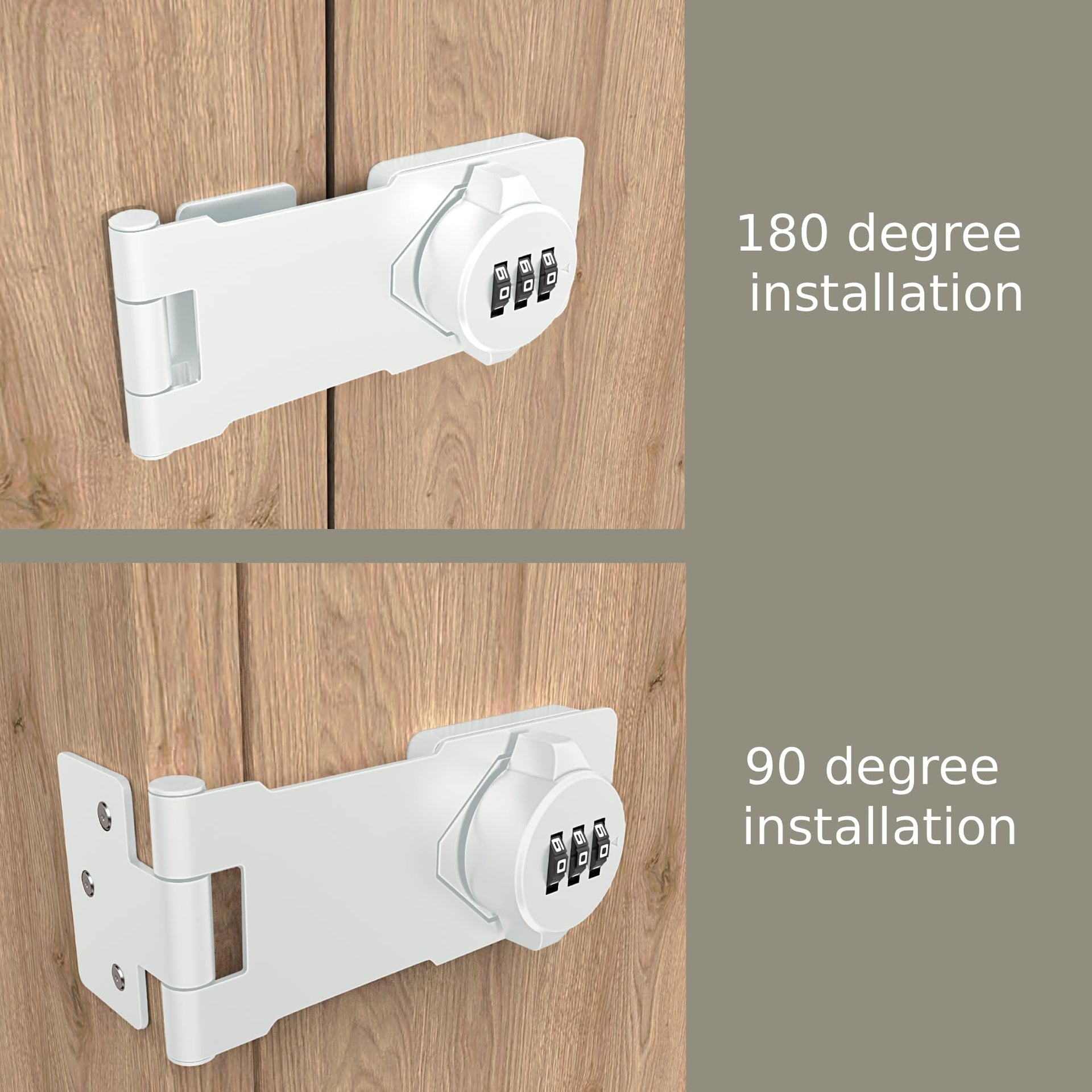 Keyless Combination Lock