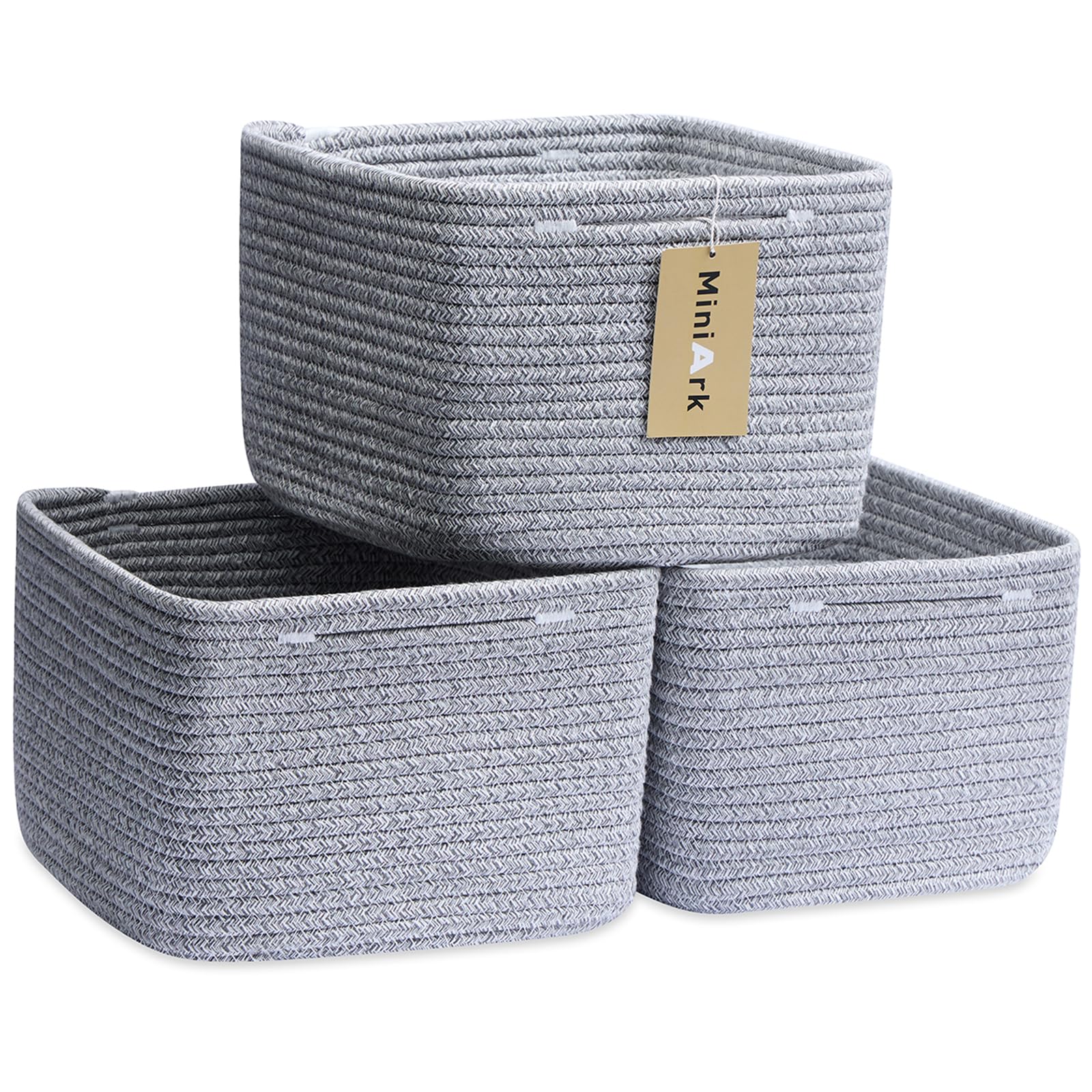Small Organizing Baskets for Cubes Shelf (3 Count)