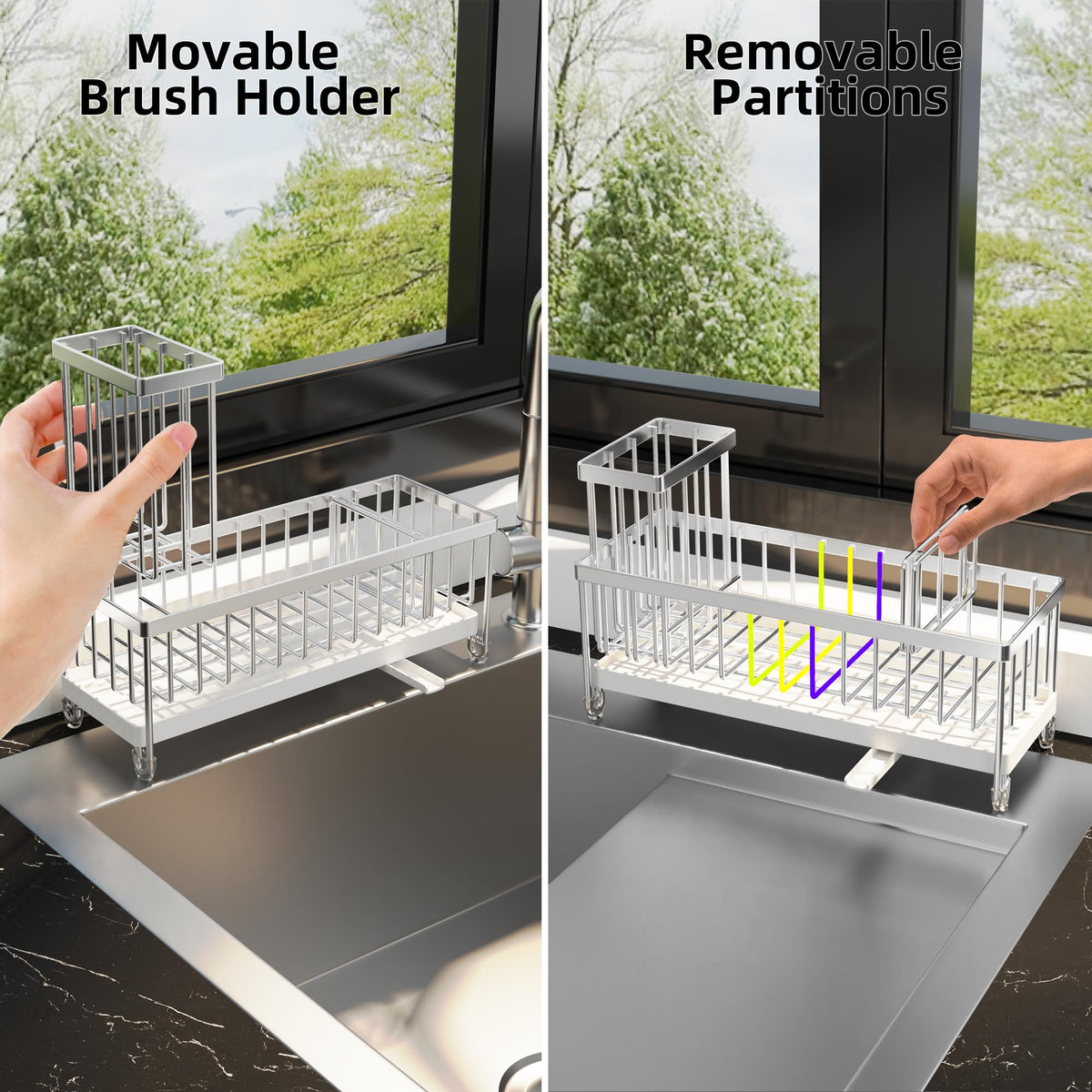 Larger Version Sponge Holder for Kitchen Sink