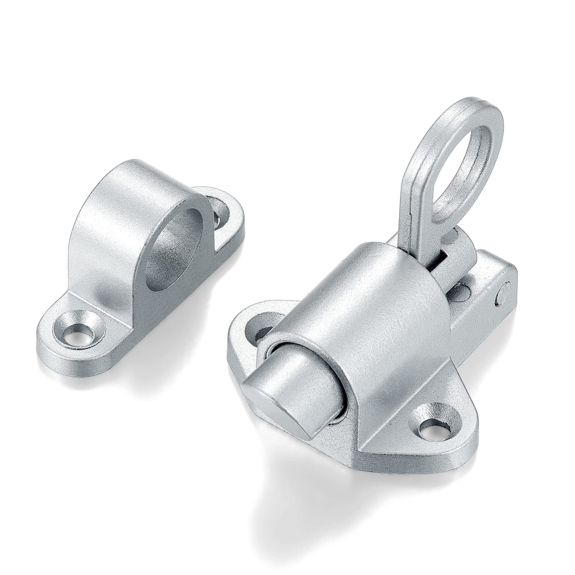 2 Packs Silver Gray Self