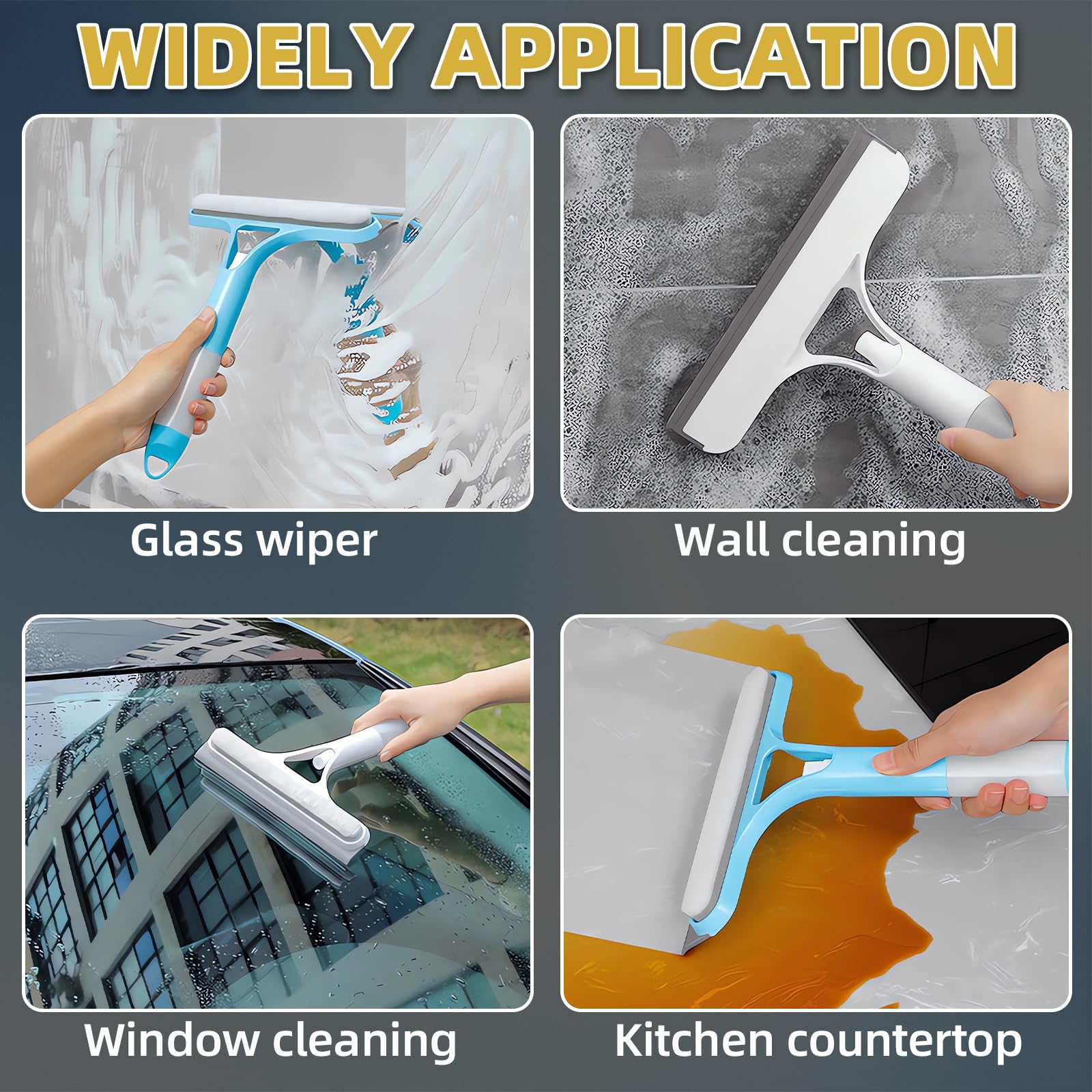 3PCS 3 in 1 Spray Squeegee (3 Count)