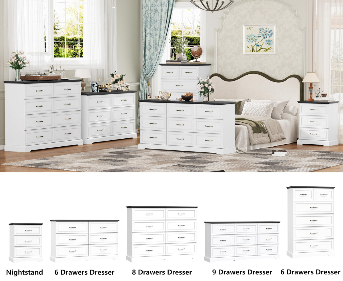 3 Drawer Dresser for Bedroom