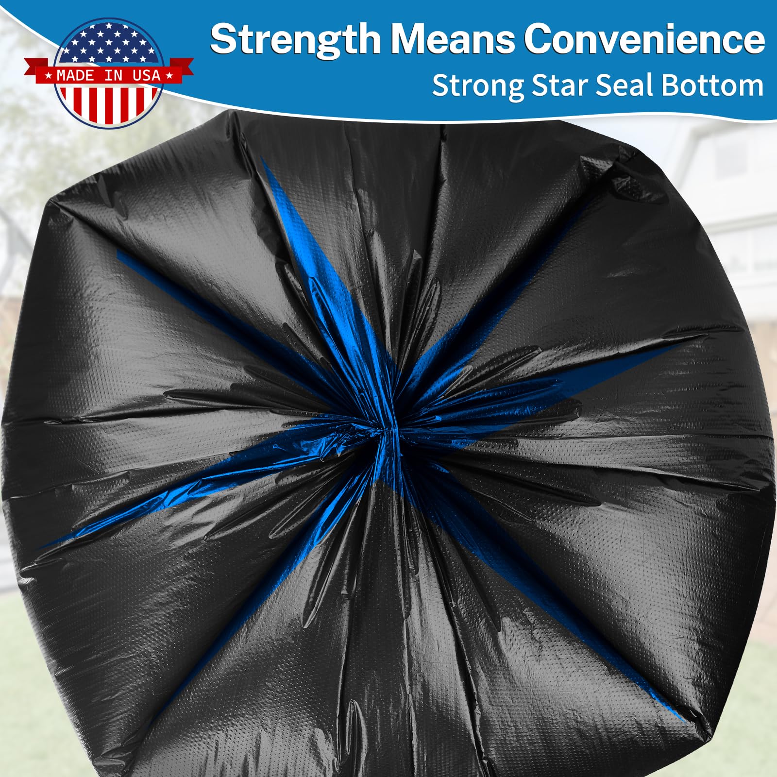 Heavy Duty Trash Bags 55 (150 Count)