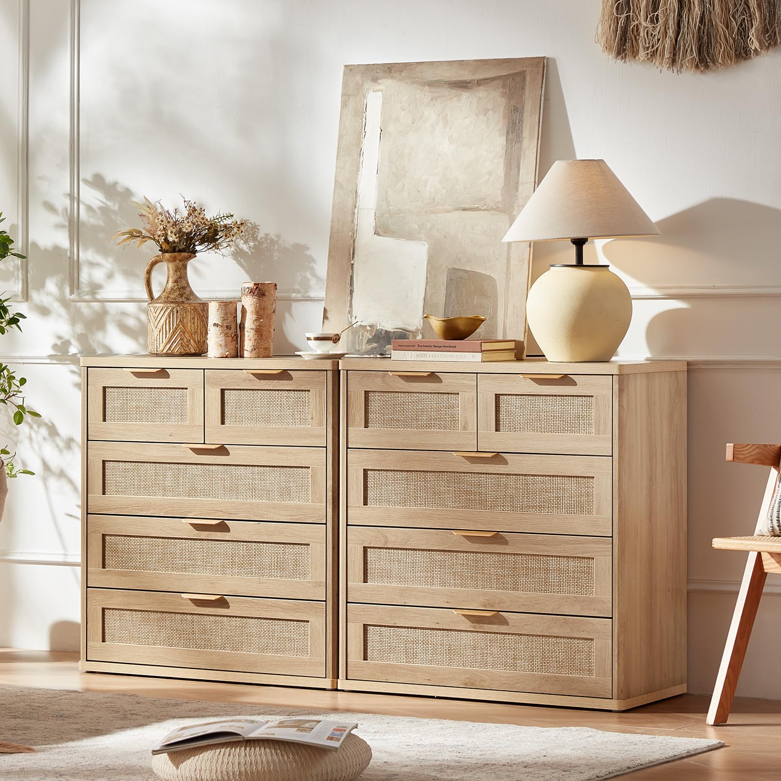 Rattan Dresser for Bedroom