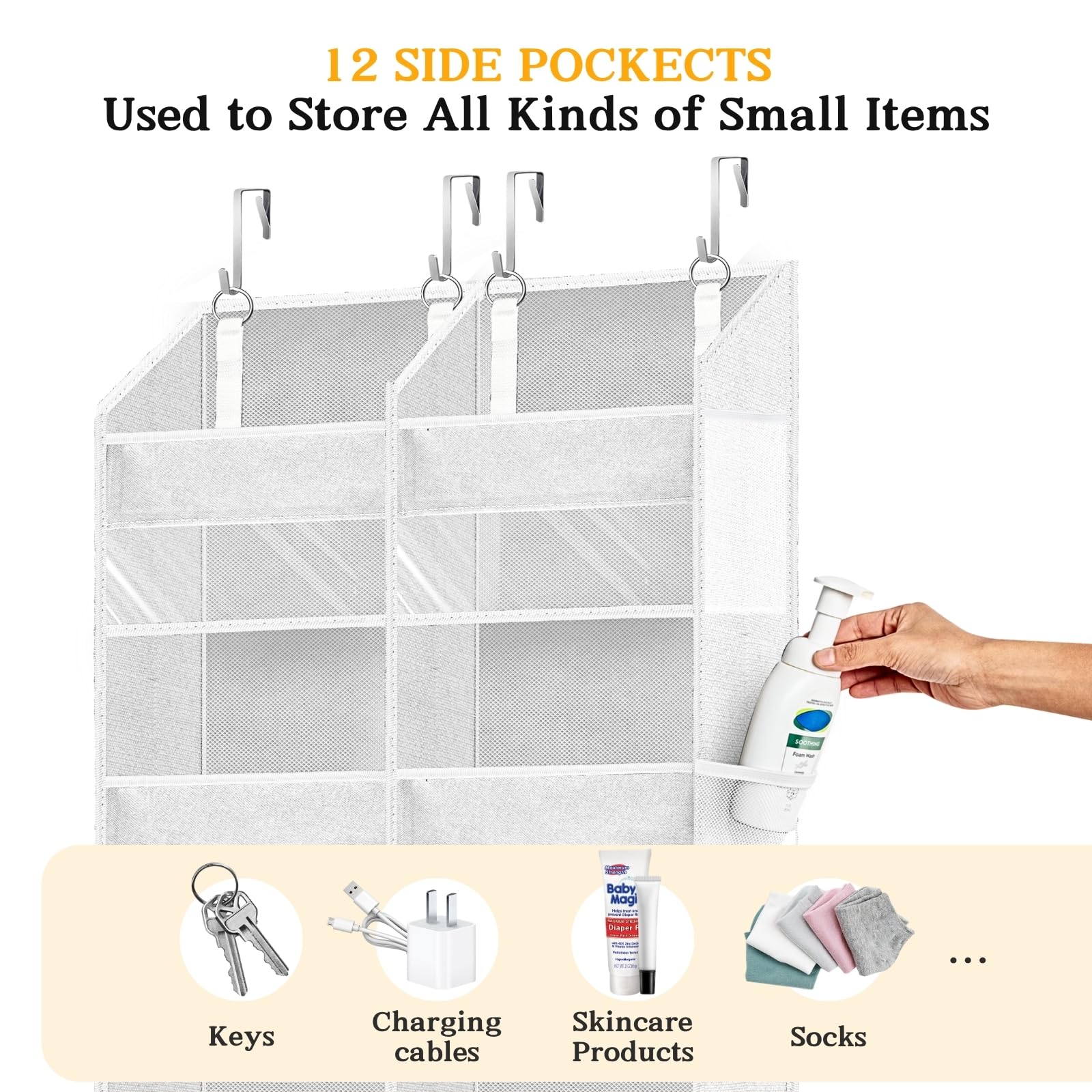 Over The Door Organizer 6 Tiers