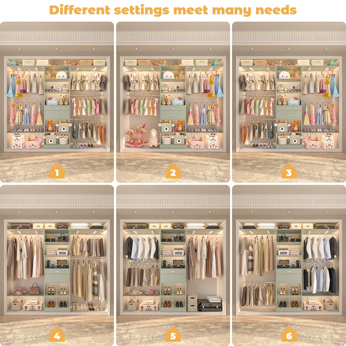 Closet System (8 Foot)
