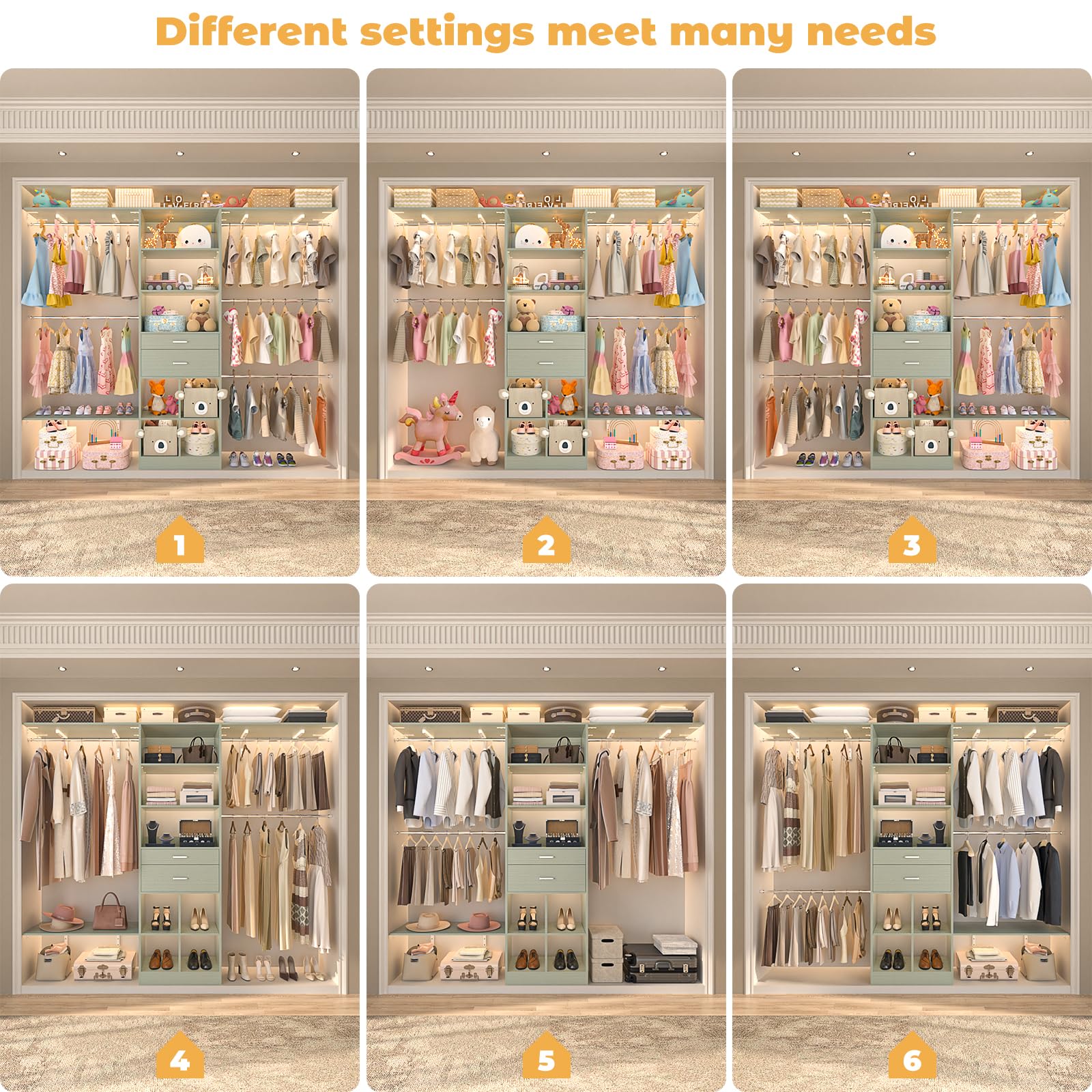 Closet System (8 Foot)