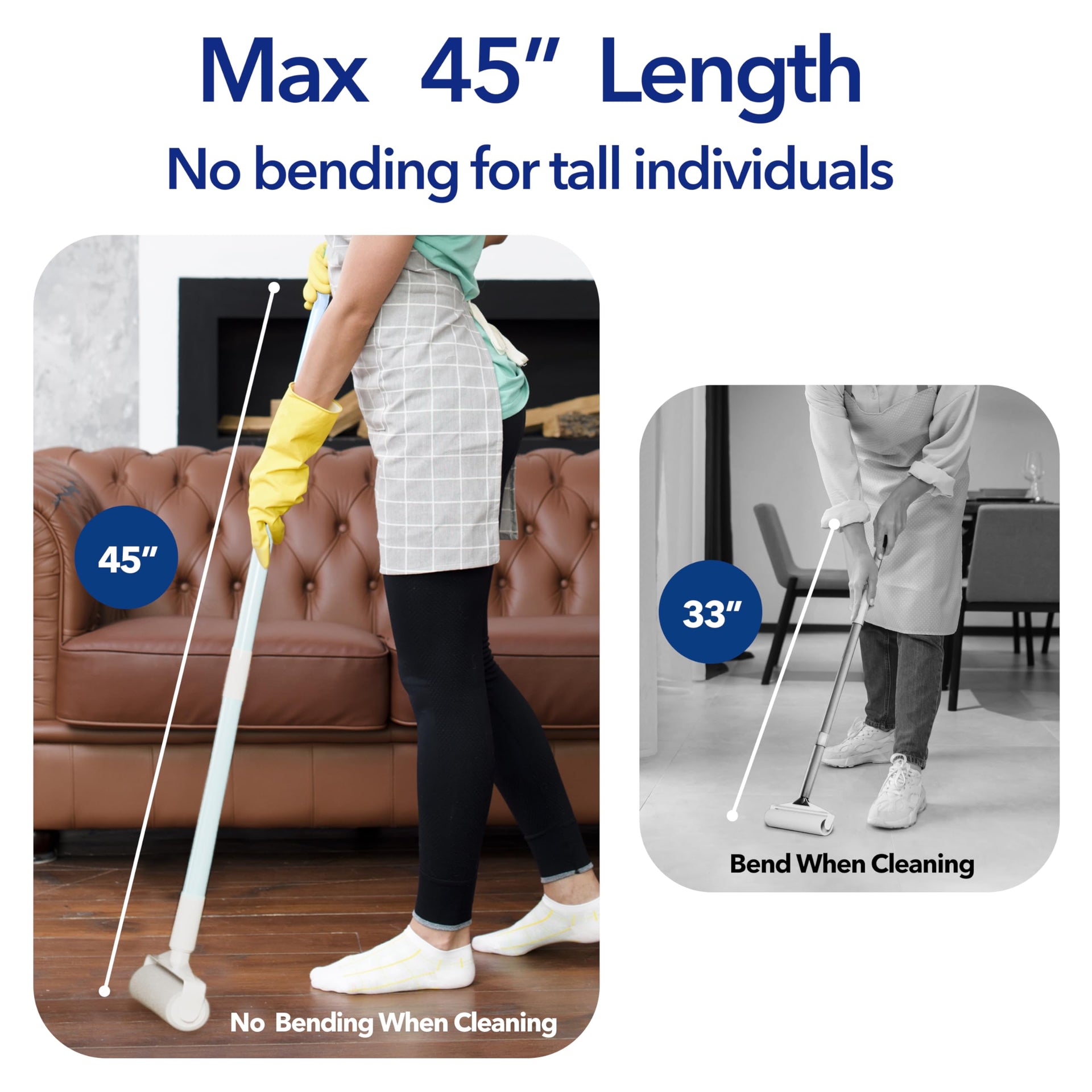 Large Lint Rollers for Carpet (360 Count)