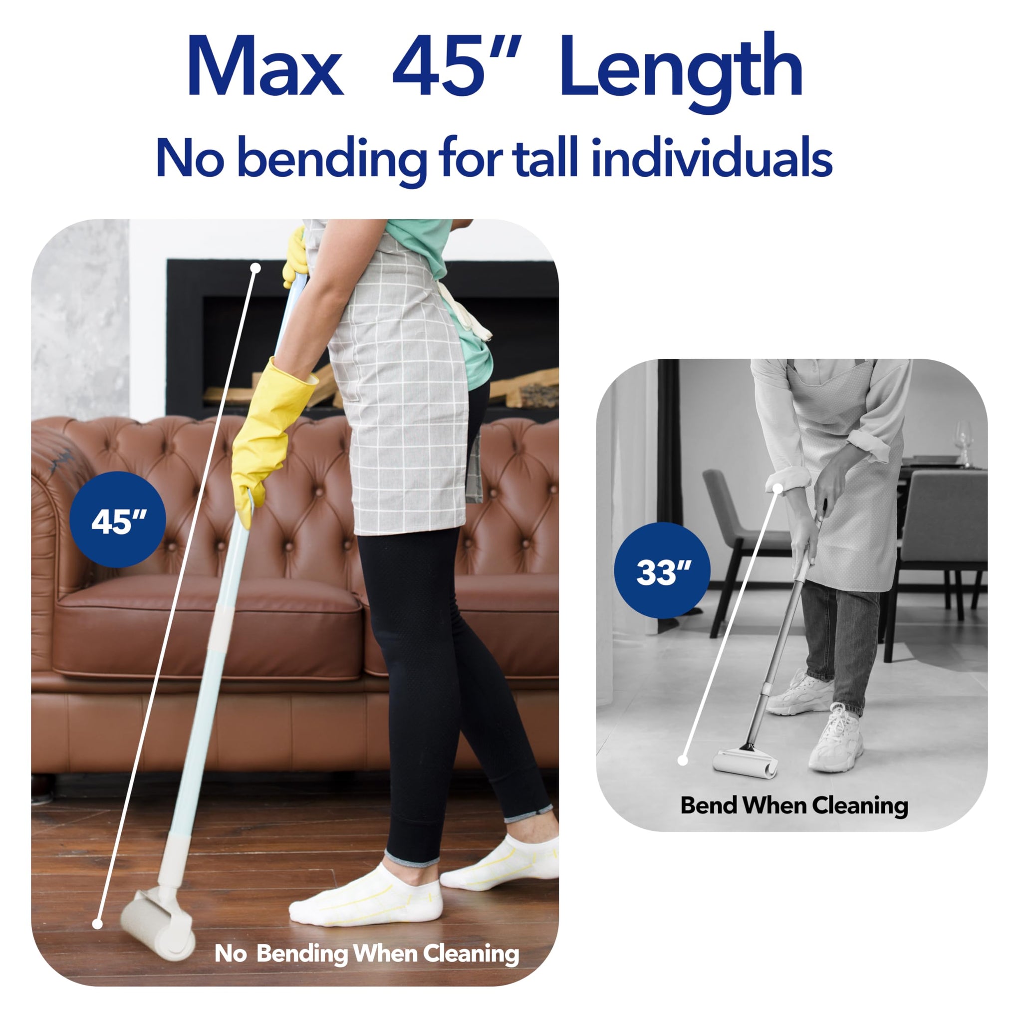 Large Lint Rollers for Carpet (360 Count)