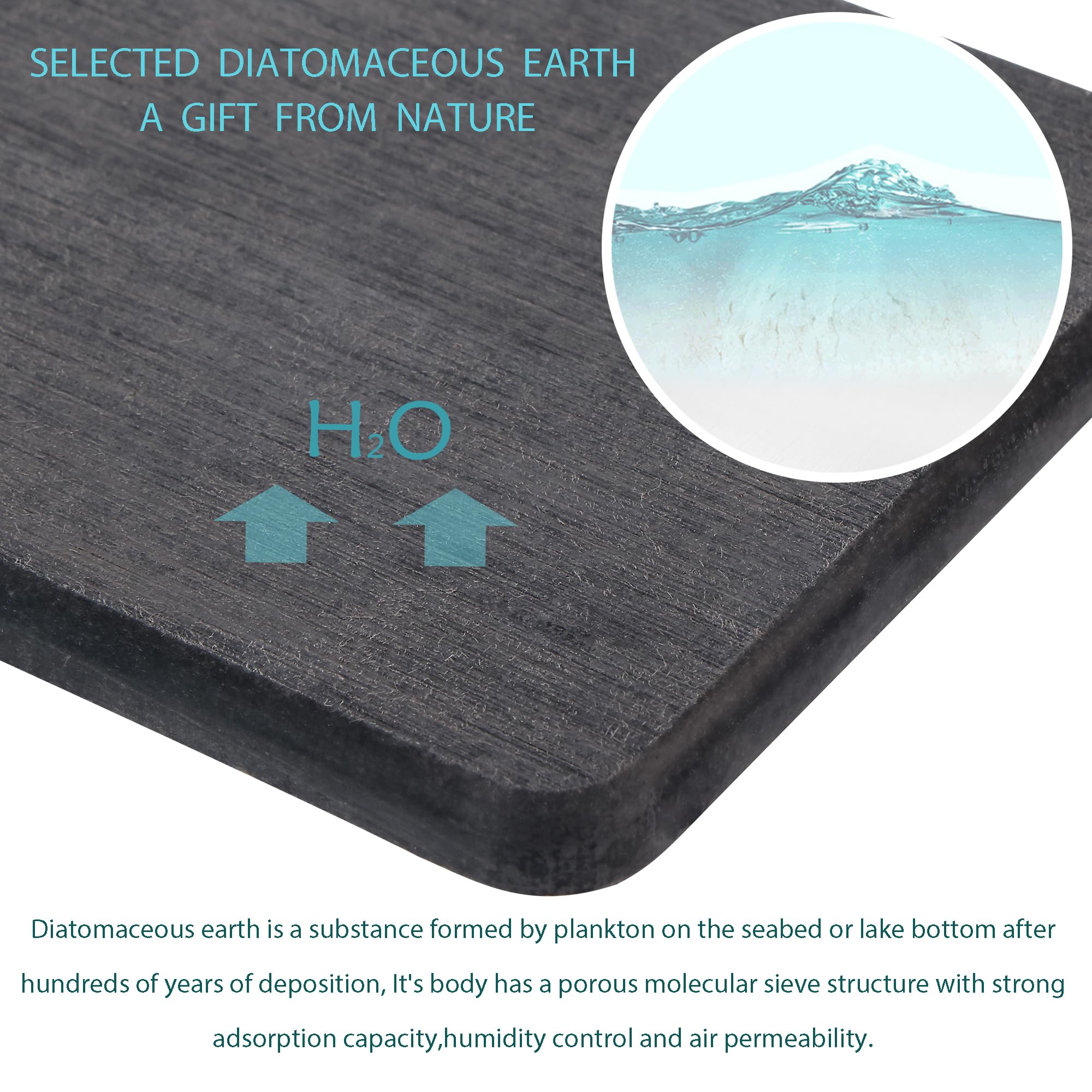 2 Pcs Sink Stone Soap Trays (2 Count)