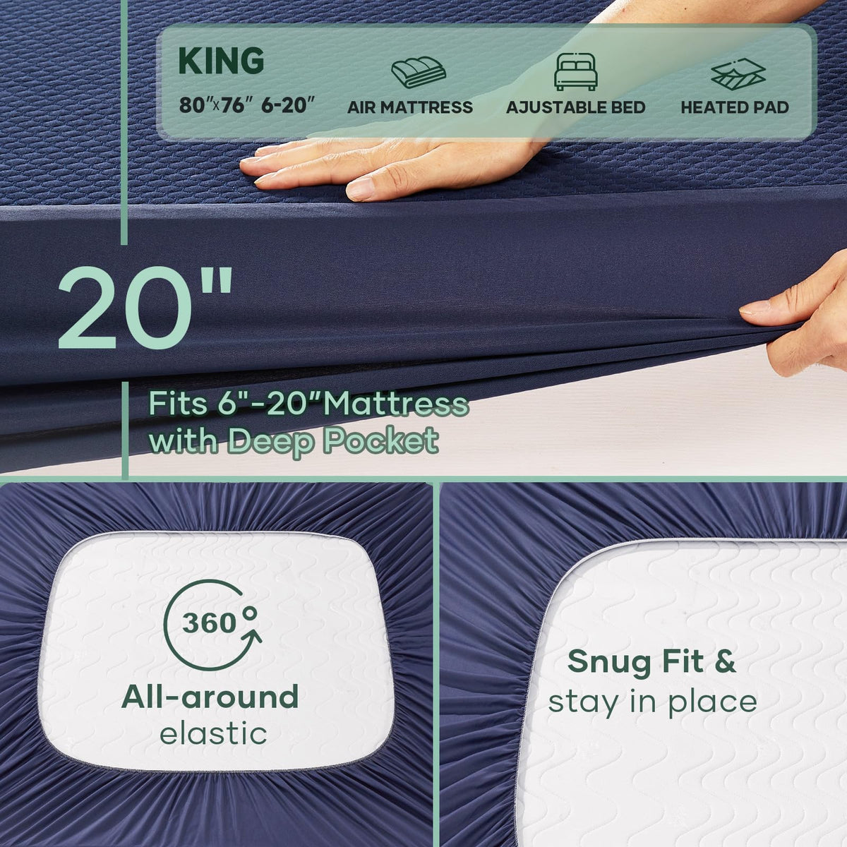 100% Waterproof Mattress Protector