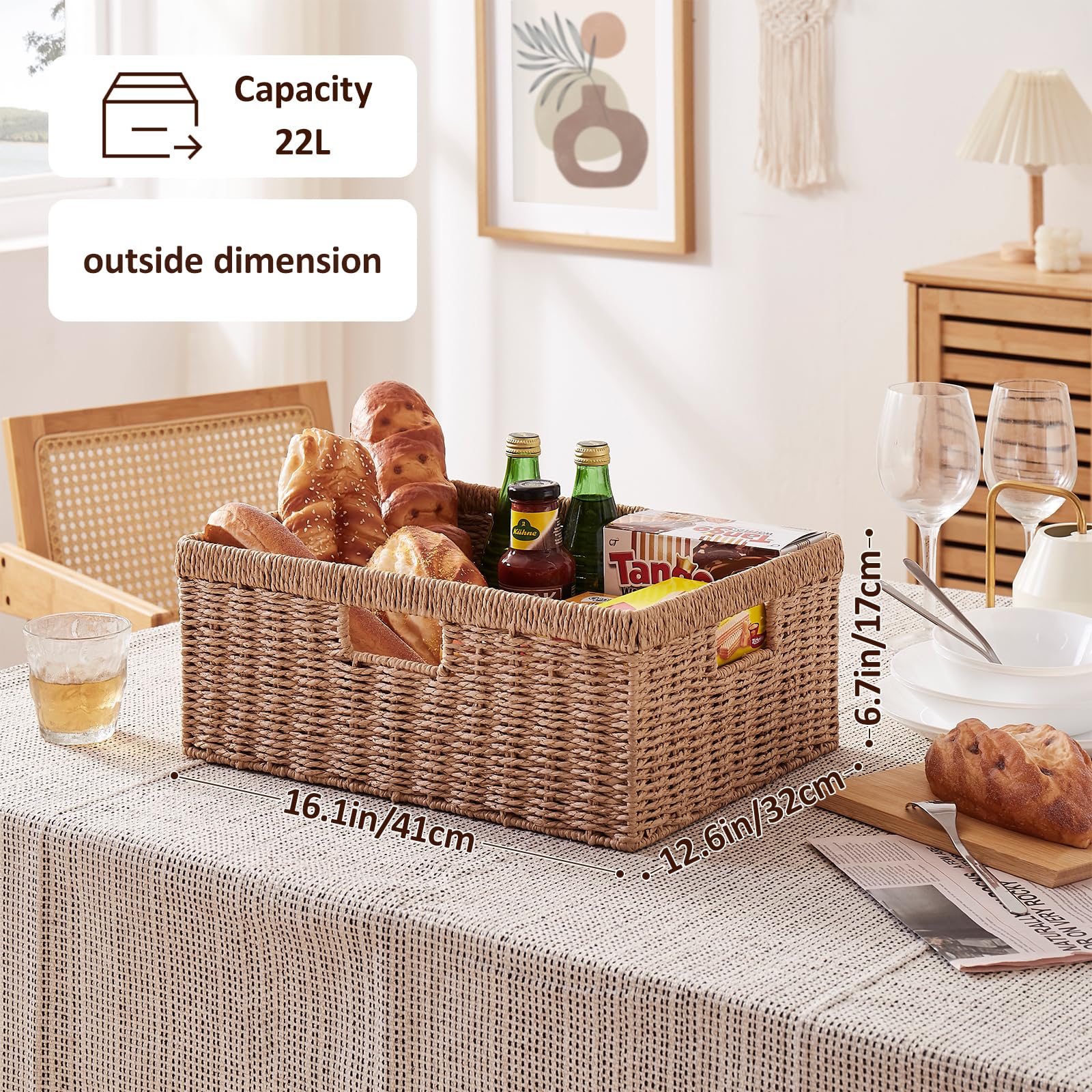 Wicker Storage Basket
