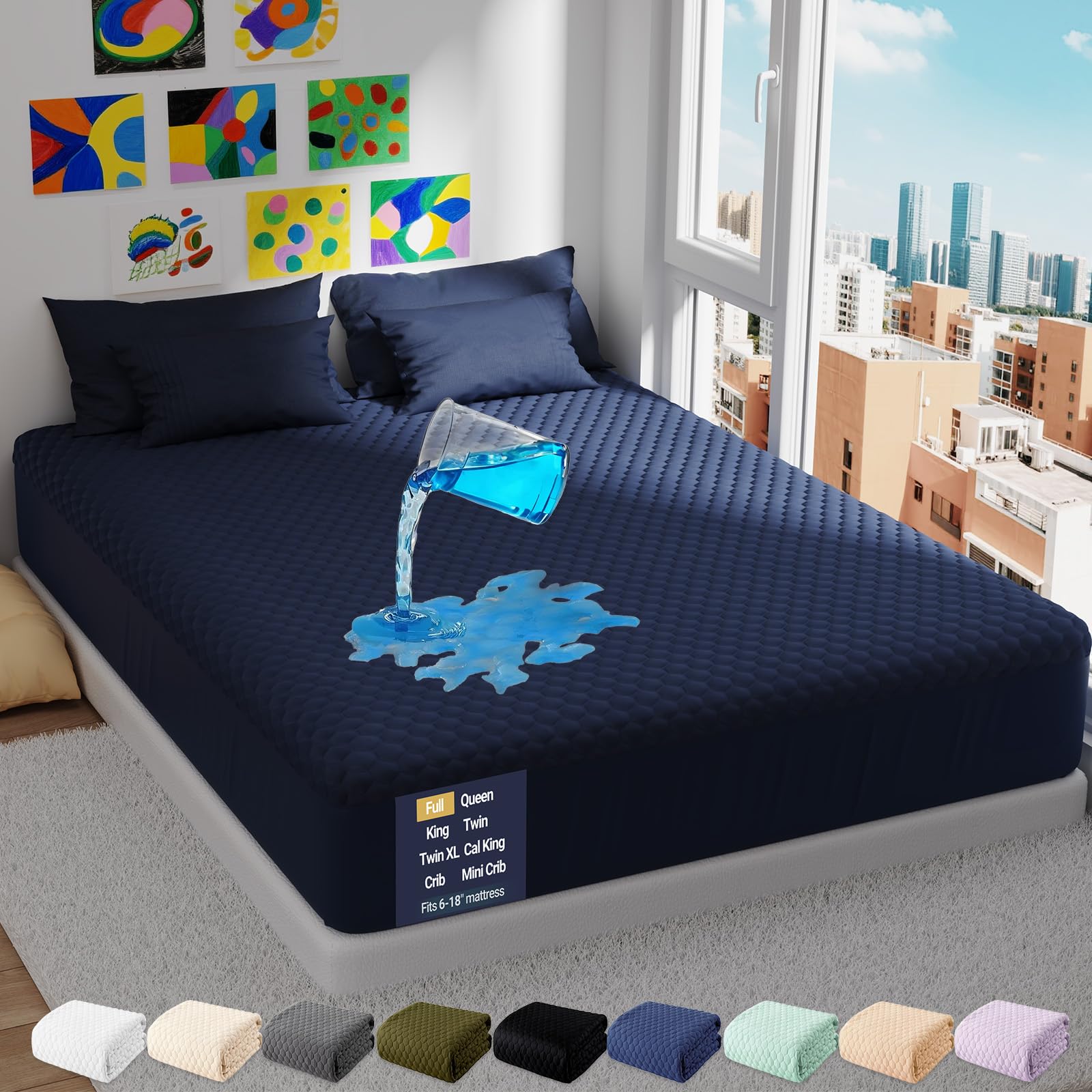 100% Waterproof Mattress Protector