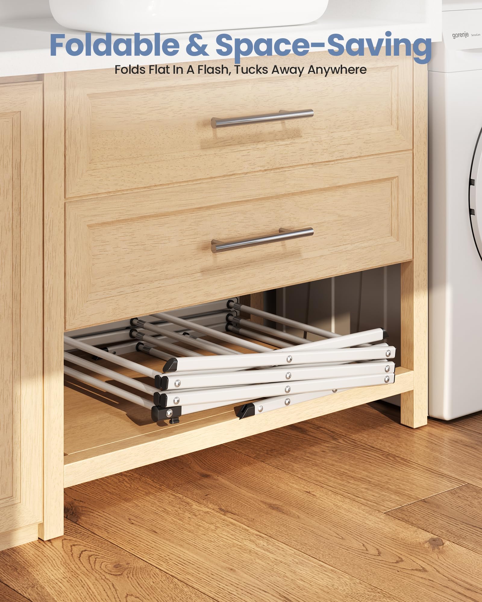 Oversize 3 Tier Clothes Drying Rack
