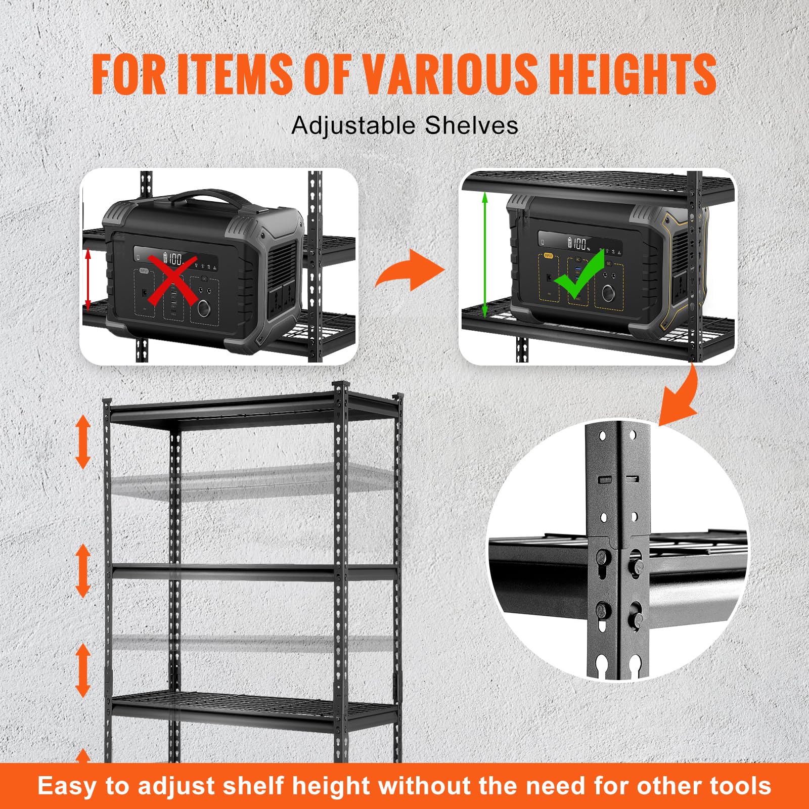 Storage Shelving Unit