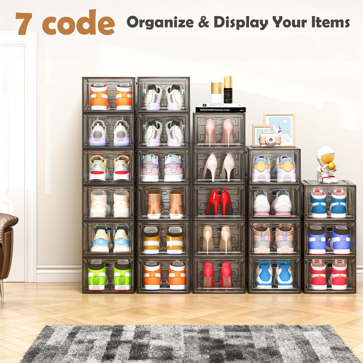12 Pack Shoe Organizer (12 Count)