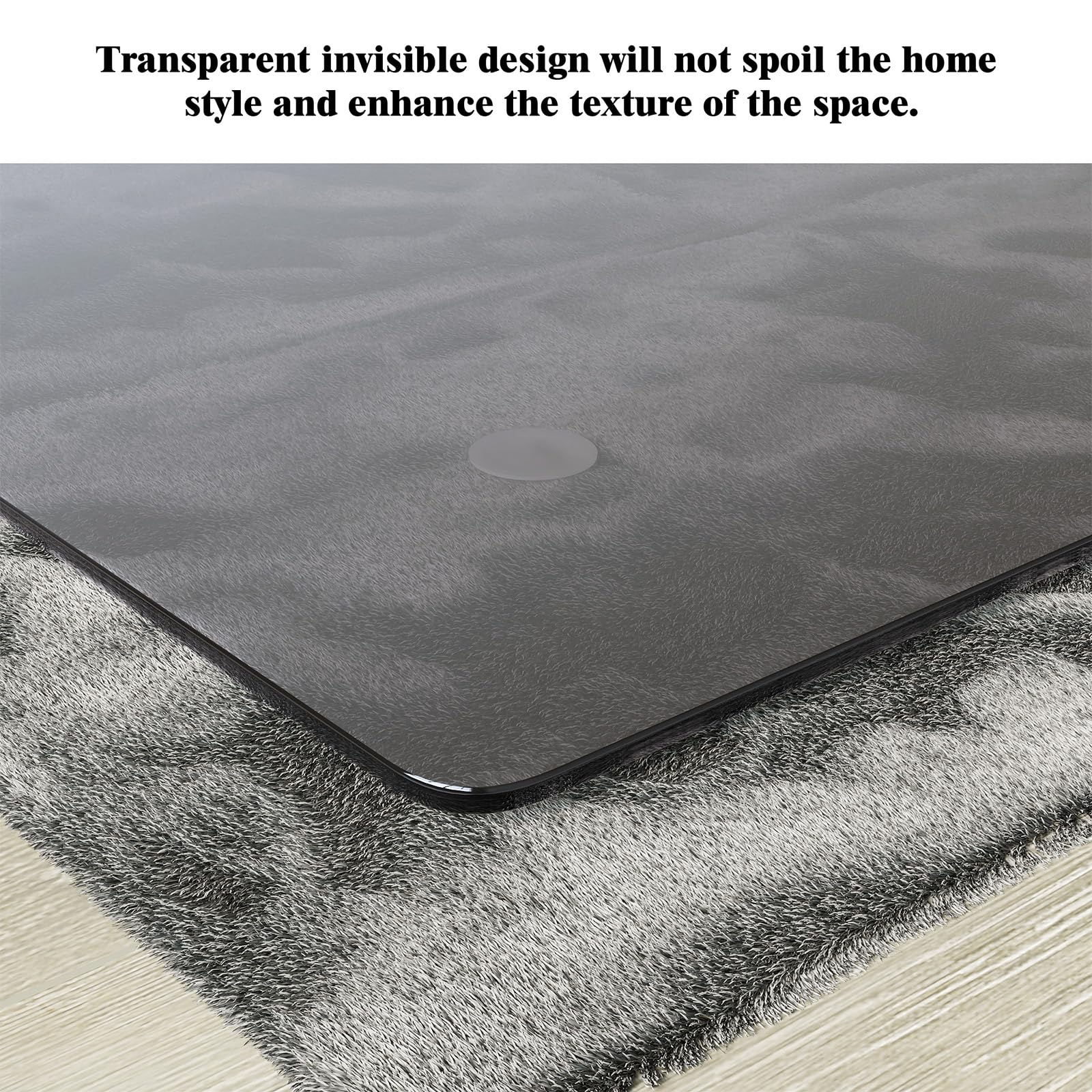 46" x 55" Office Chair Mat for Hardwood Floors & Carpets