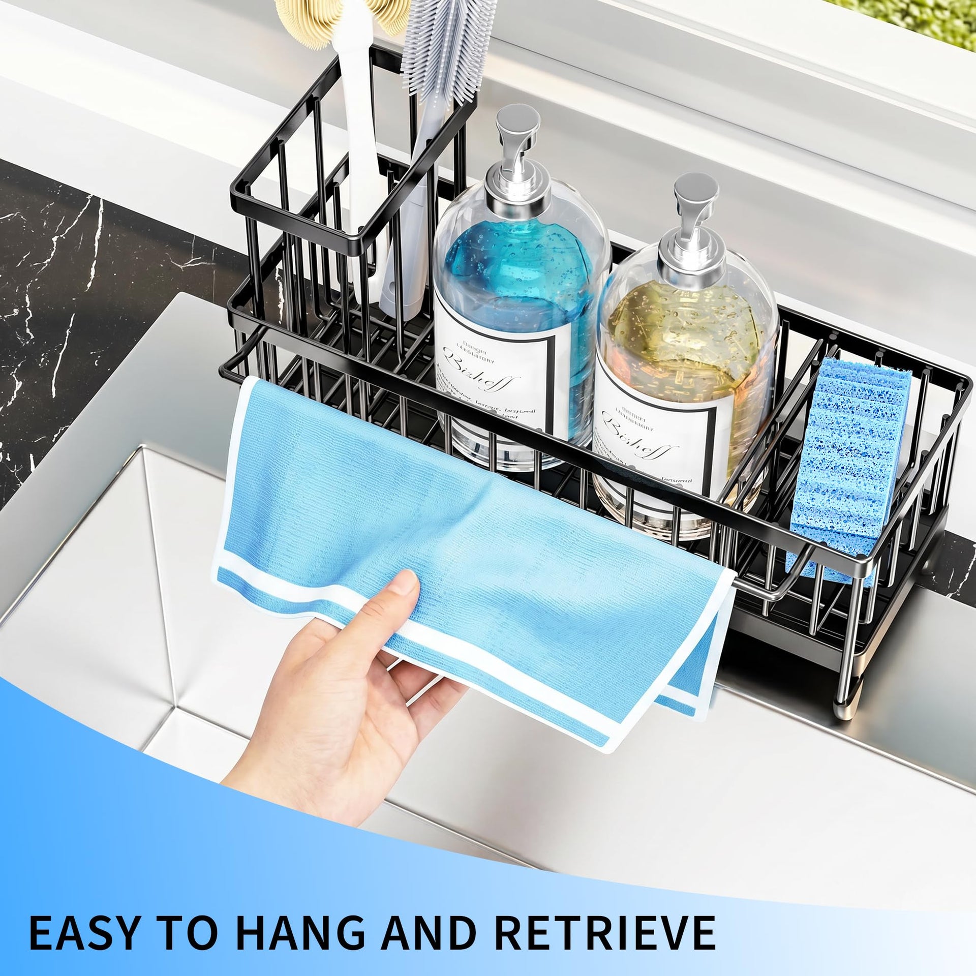 Larger Version Sponge Holder for Kitchen Sink