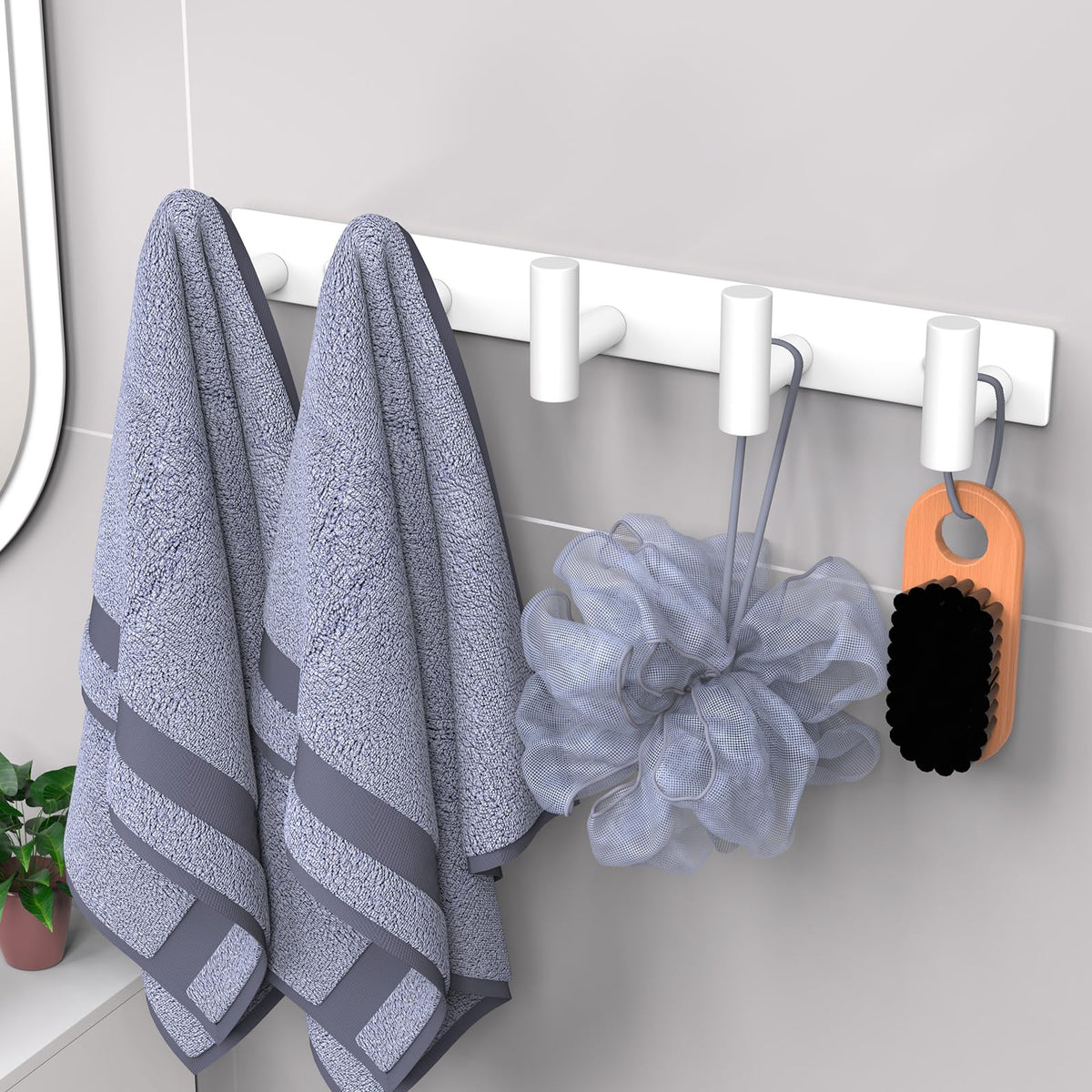 Hat and Coat Wall Mount Rack