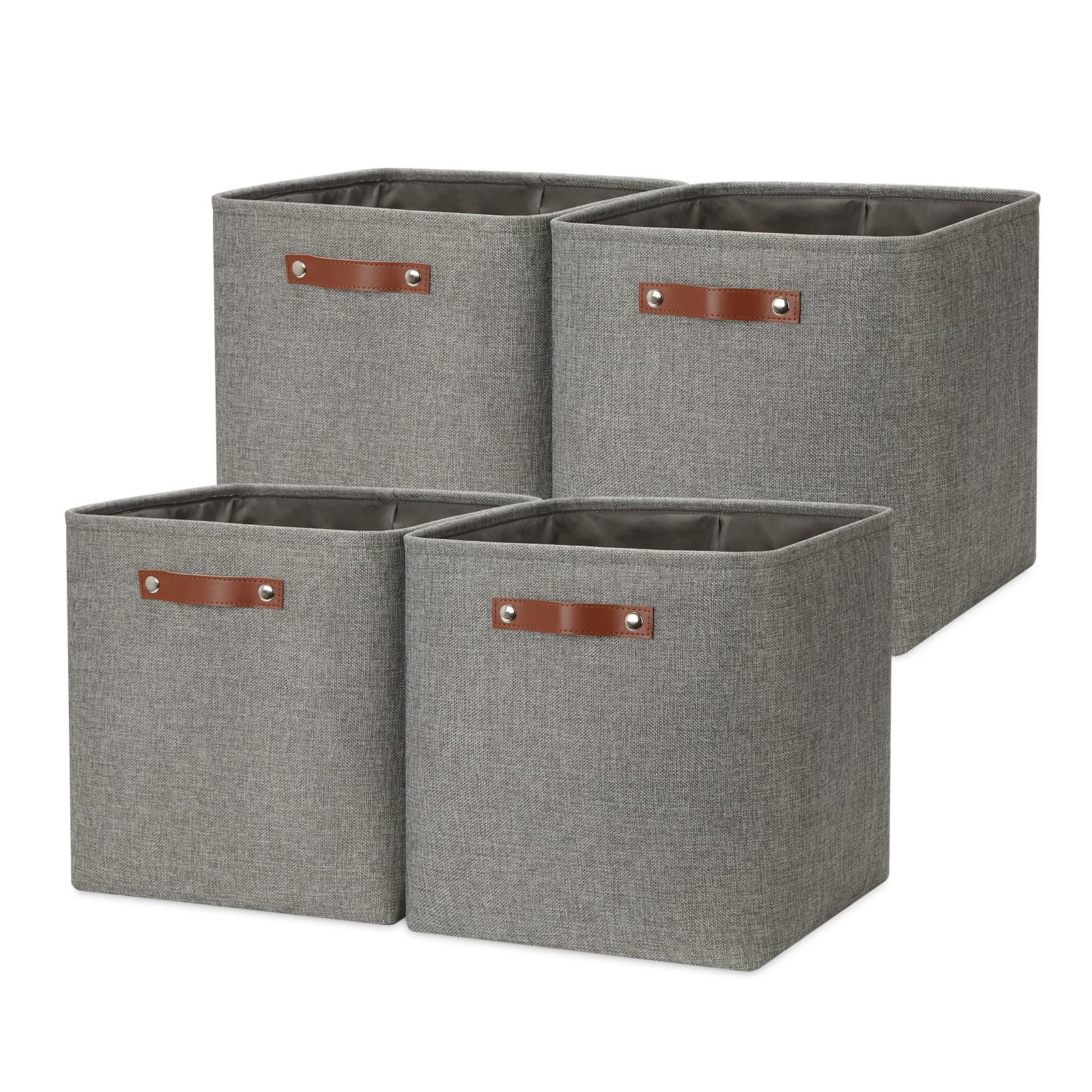 Cube Storage Boxes (4 Count)