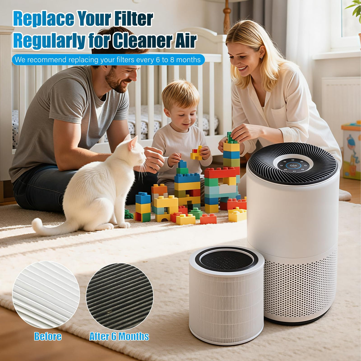 Core 400S Air Purifiers Replacement Filter Compatable with LEVOIT Core 400S Air Purifier filter