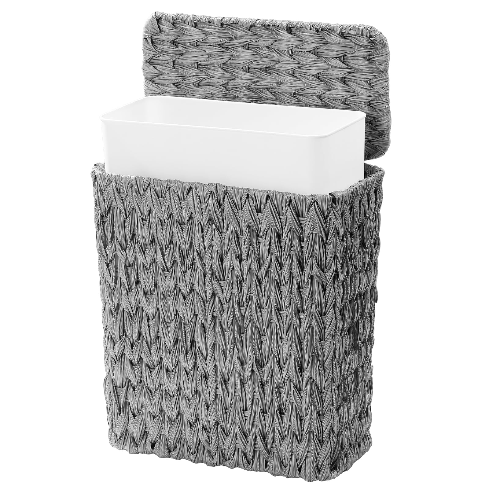 3 Gallon Wicker Trash Can