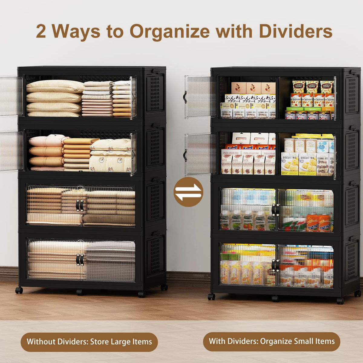 760Qt Stackable Storage Bins