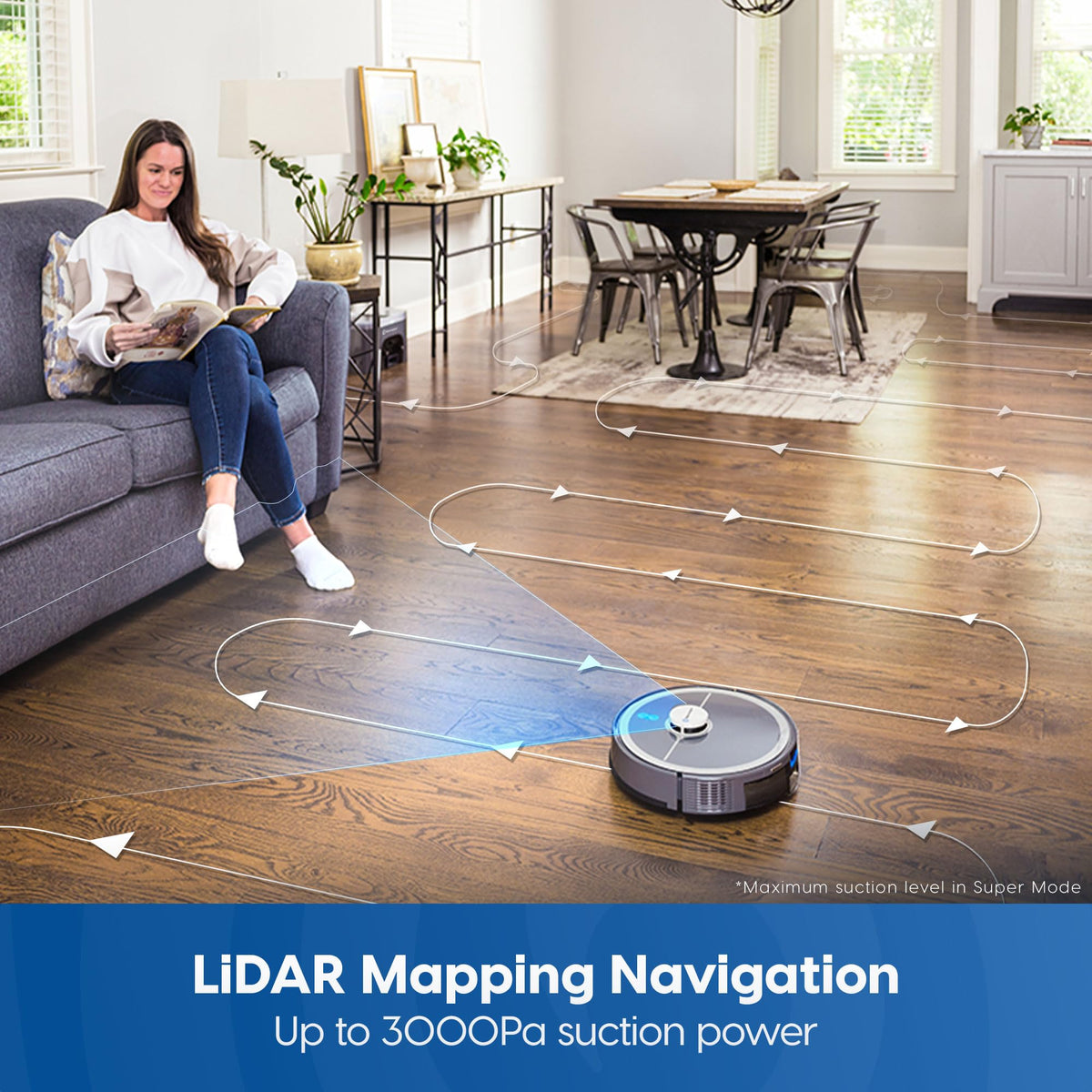 V10i 3-in-1 Robot Vacuum and Mop Combo