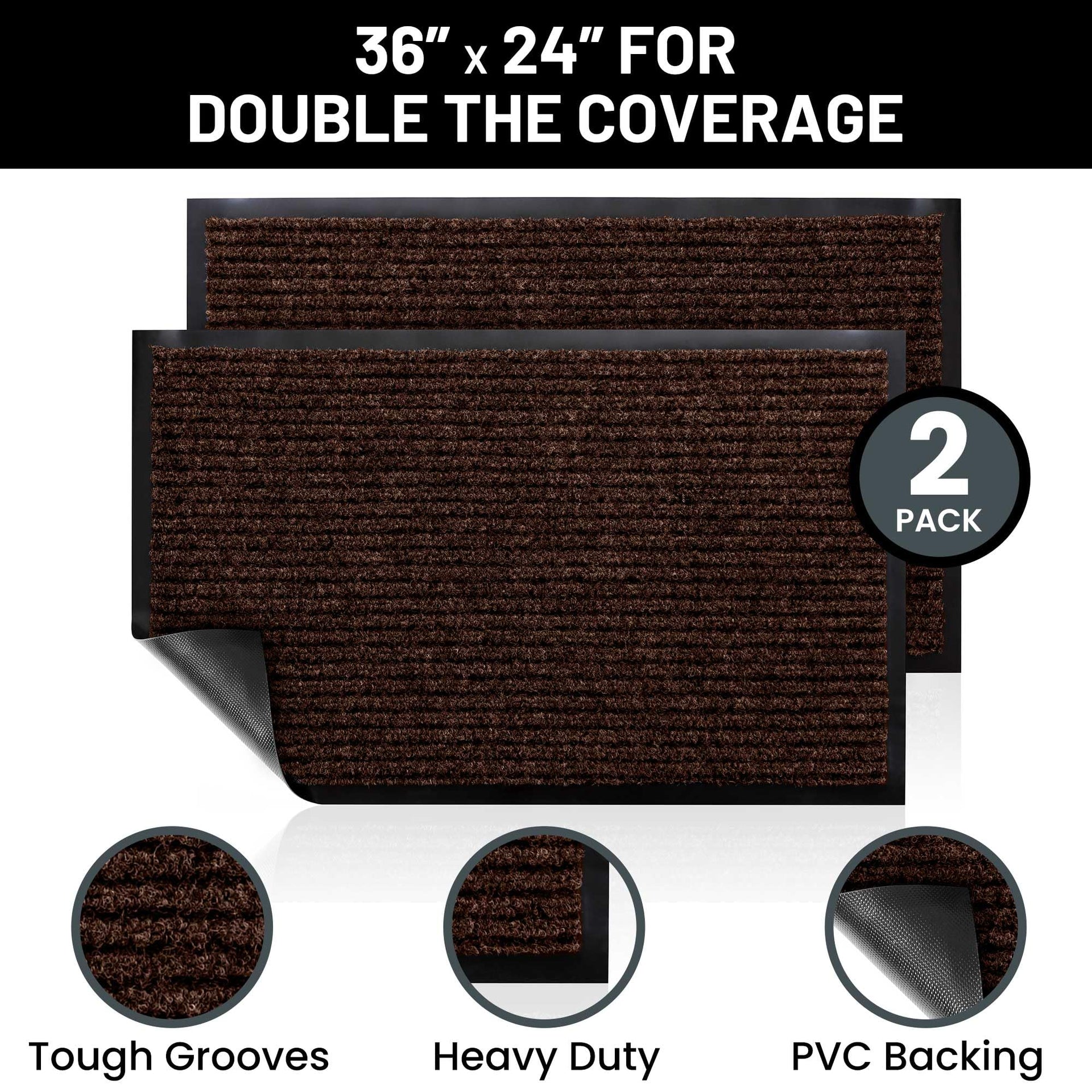 Front Door Mat (2 Count)
