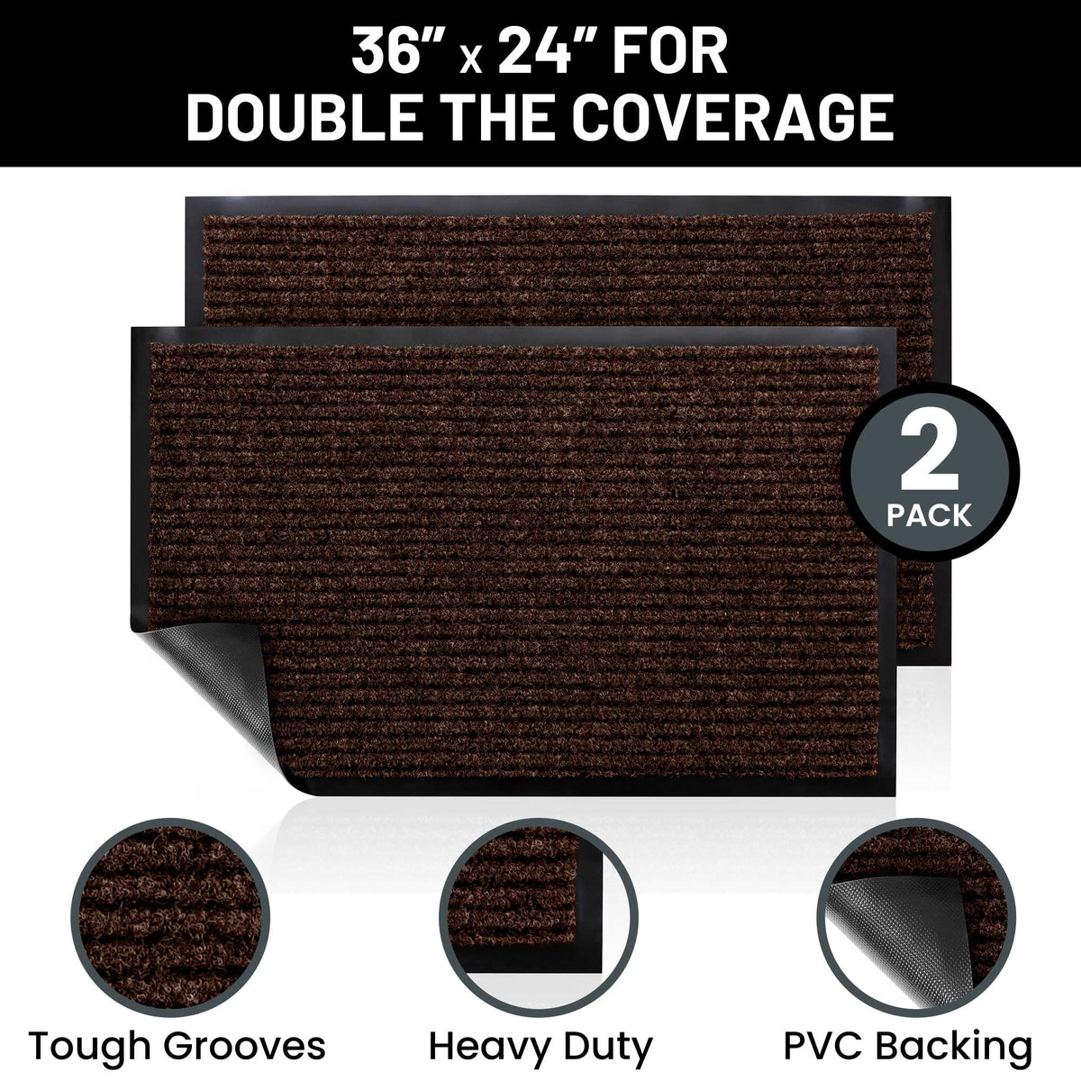Front Door Mat (2 Count)