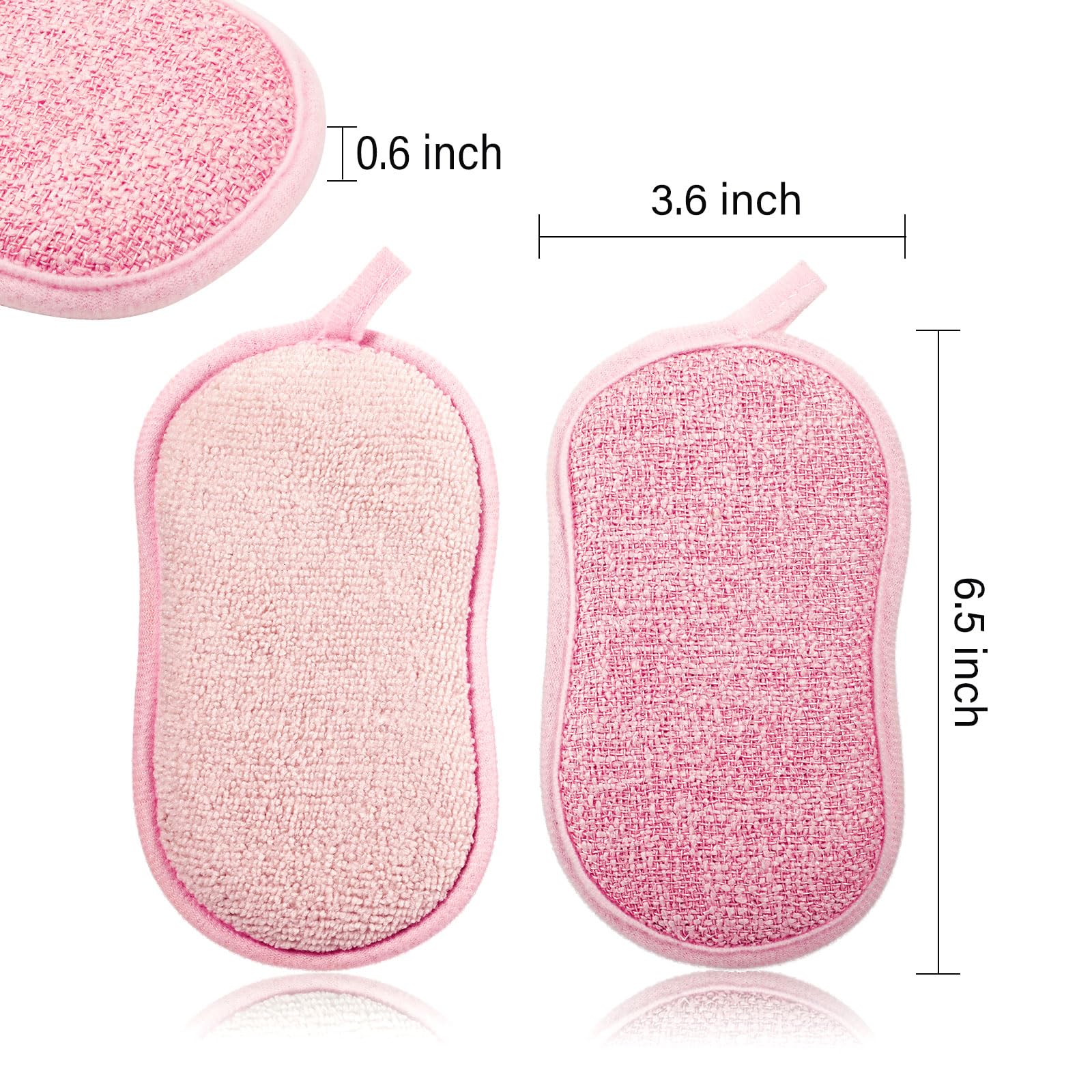 10 Pieces Multipurpose Kitchen Scrub Sponges