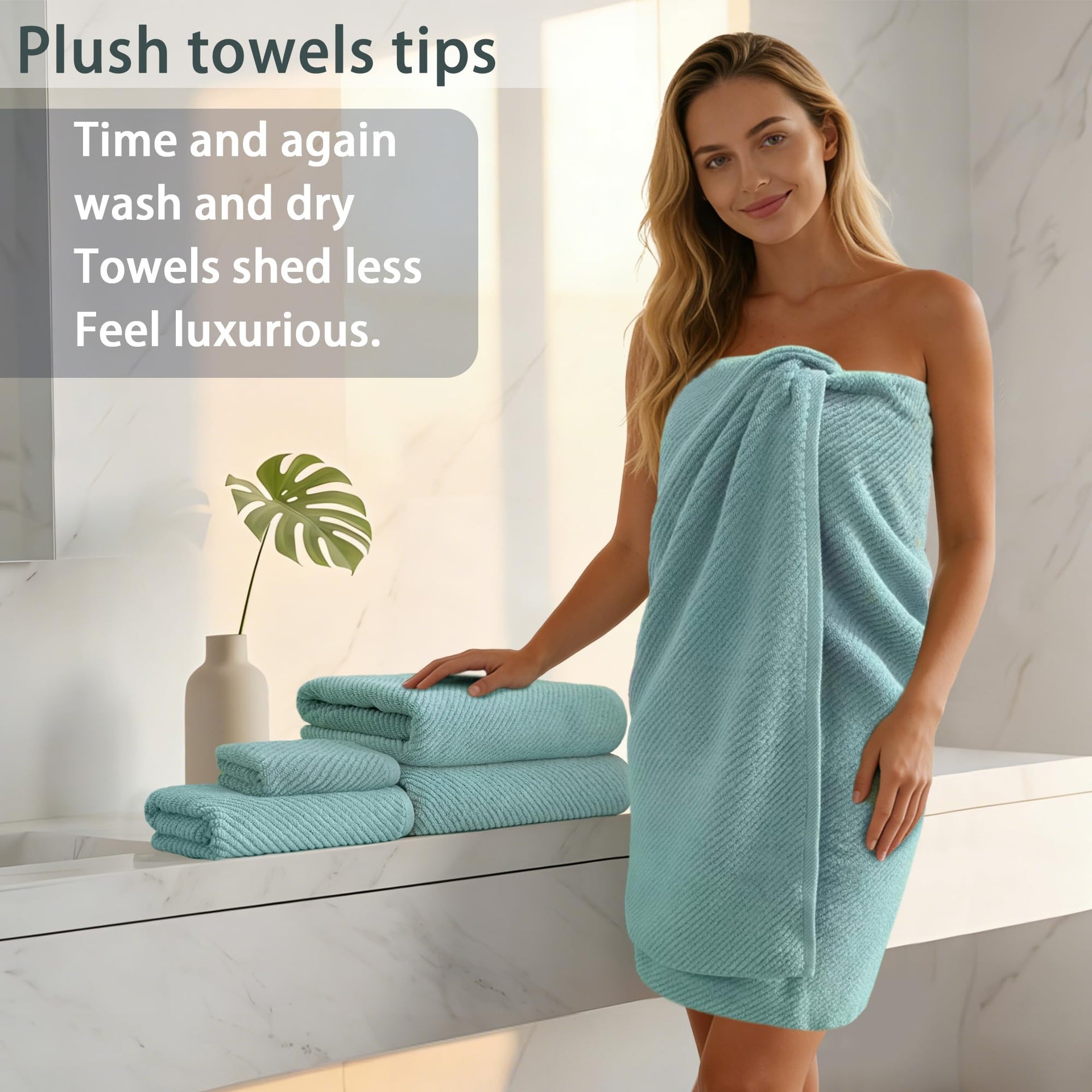 Bath Towels 4PC (4 Count)