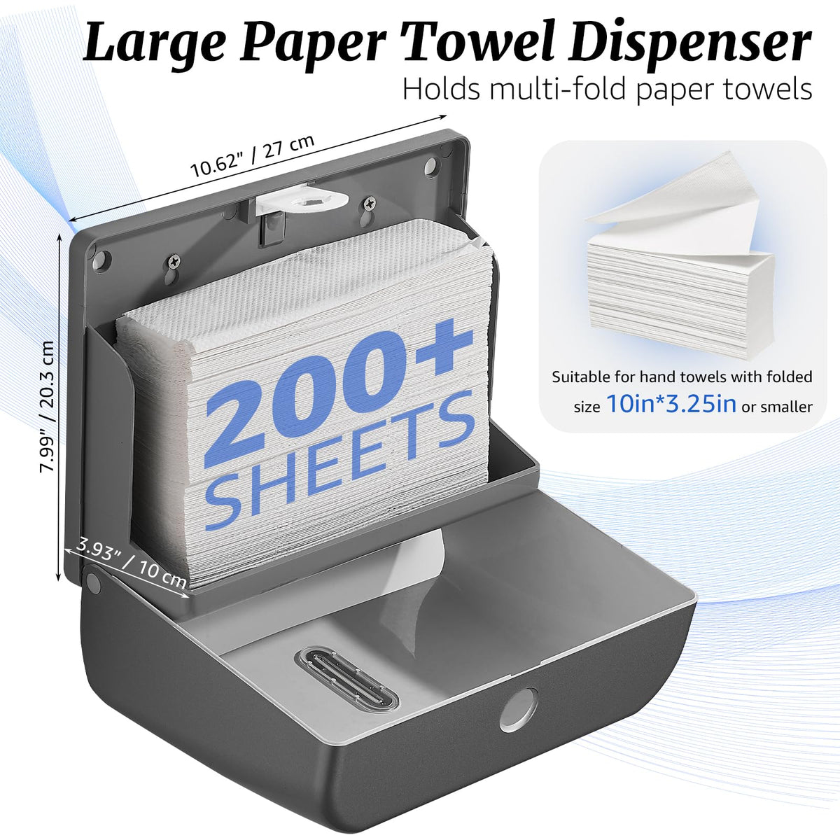 Wall Mounted Paper Towel Dispenser