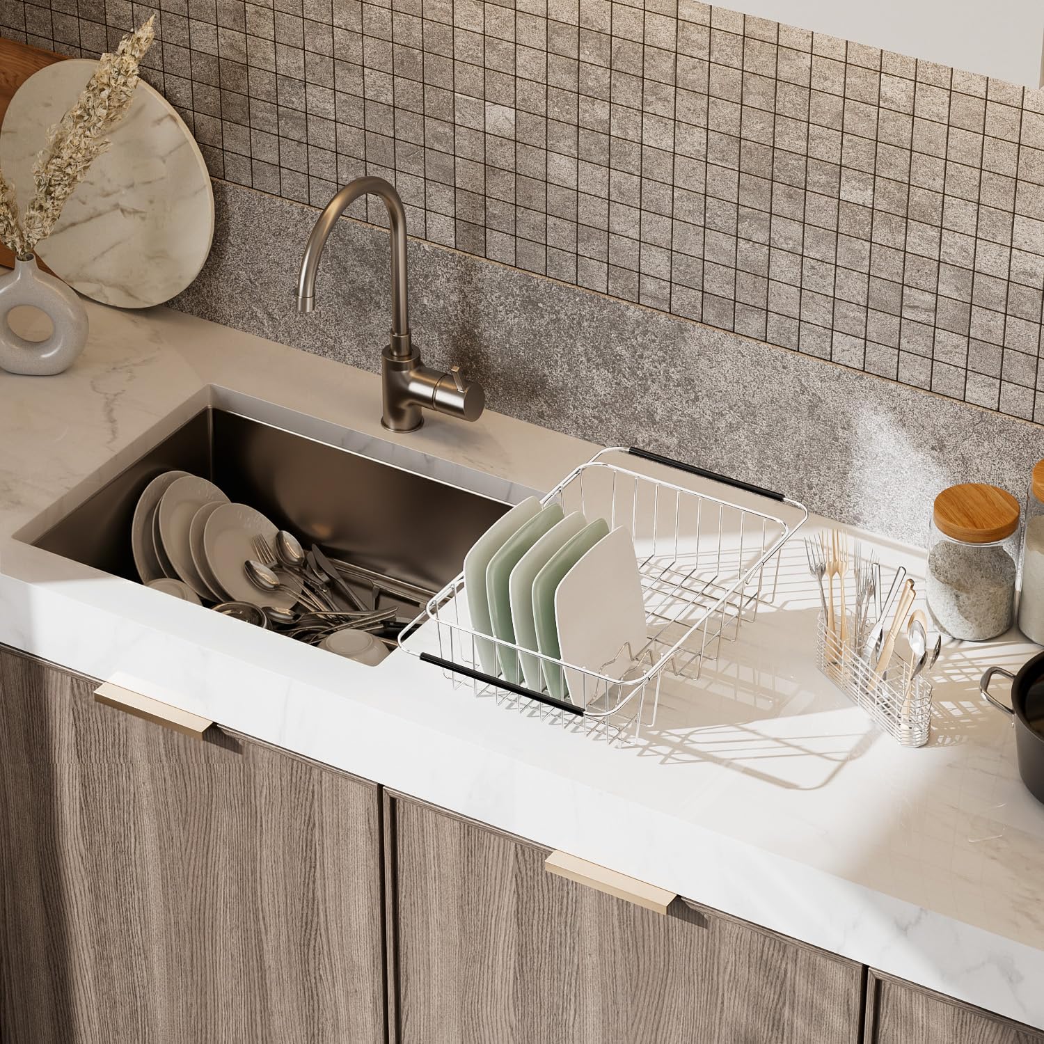 Stainless Steel Dish Drying Rack