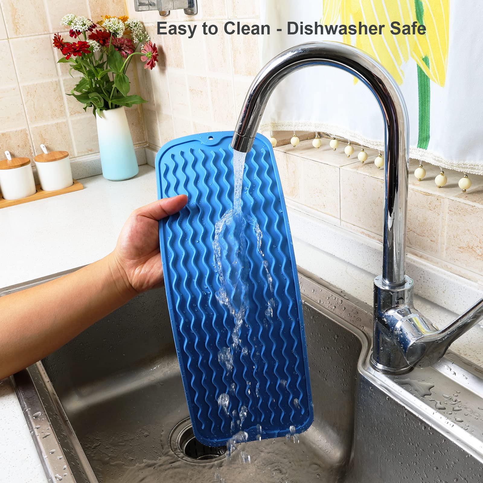 Small Dish Drying Mat for Kitchen Counter