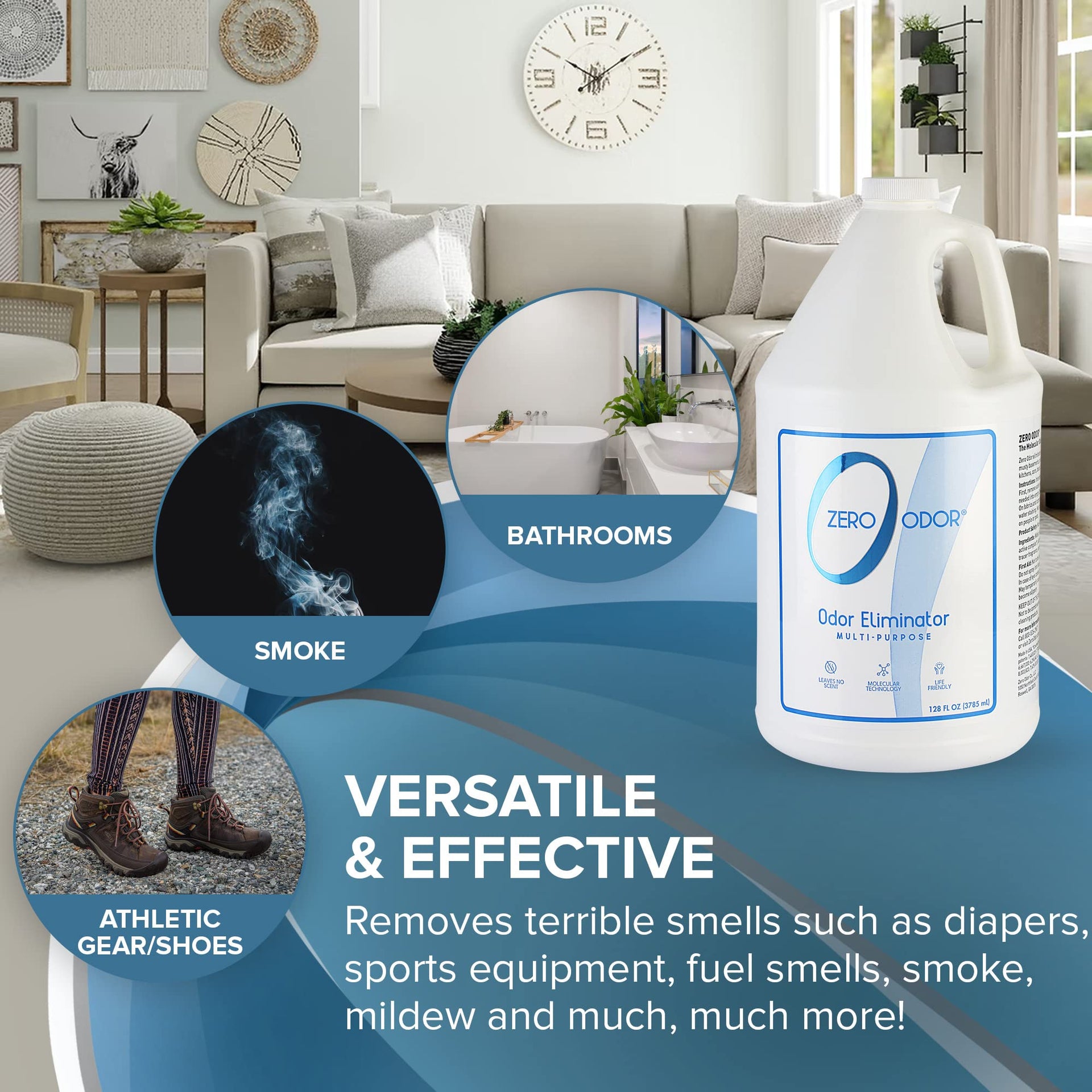 Multi Purpose Odor Eliminator (128 Fl Oz)