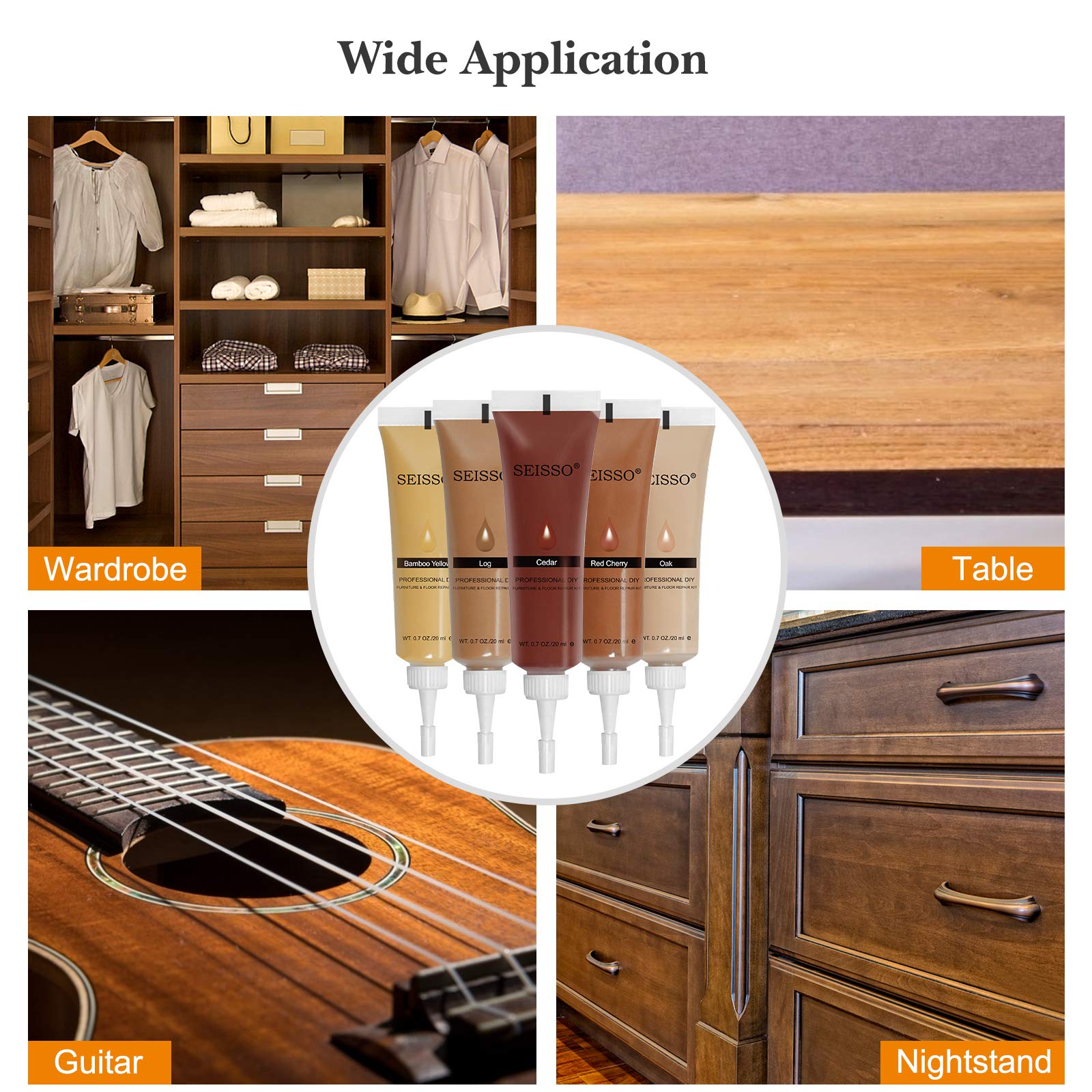 Wood Furniture Repair Kit (24 Count)