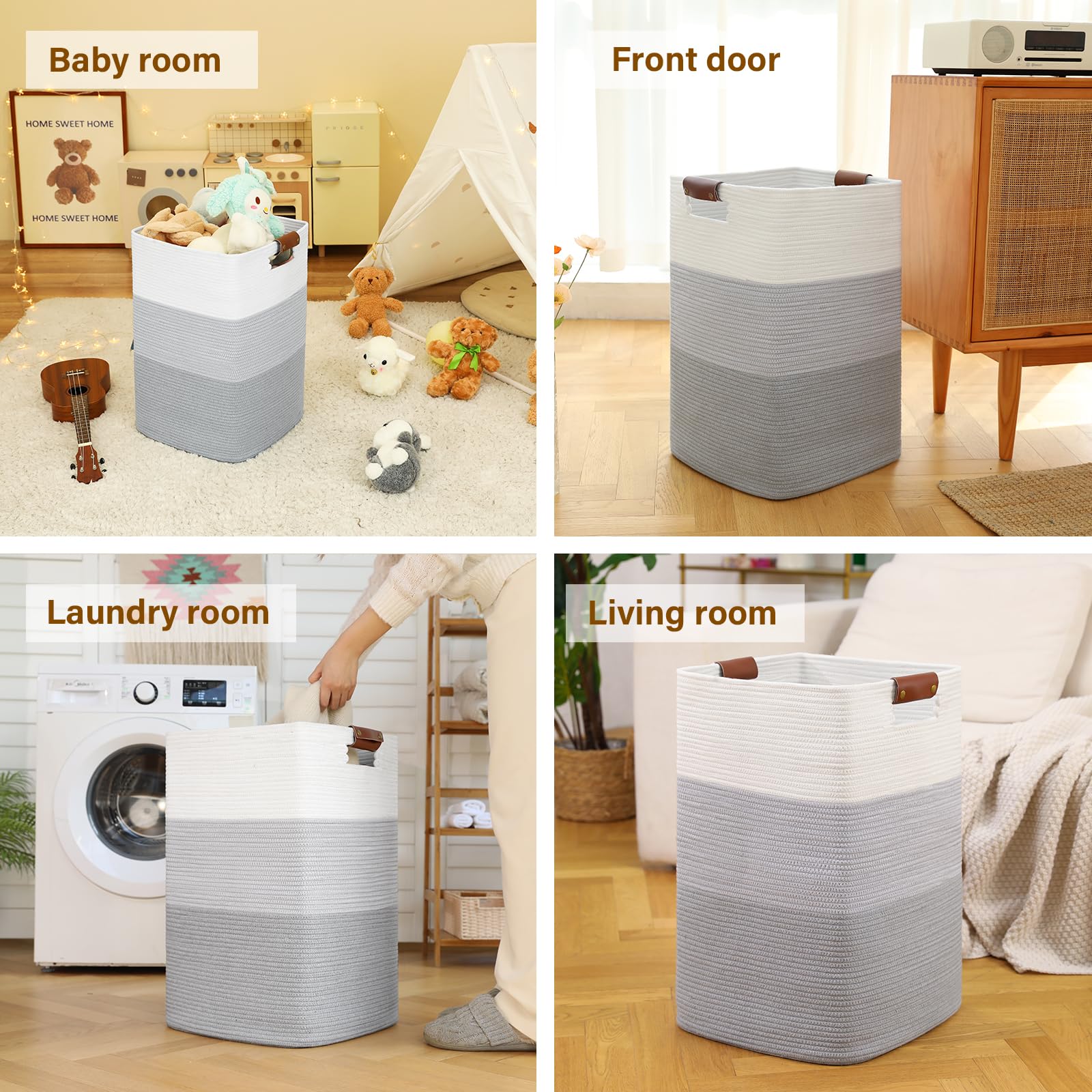 Laundry Hamper 96L Extra Large Laundry Basket