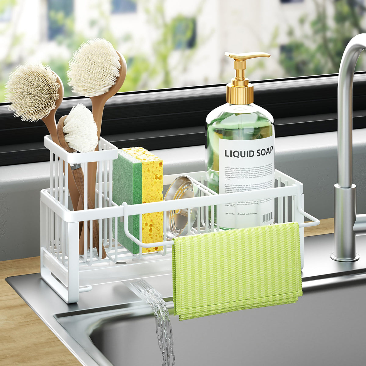 Sponge Holder for Kitchen Sink