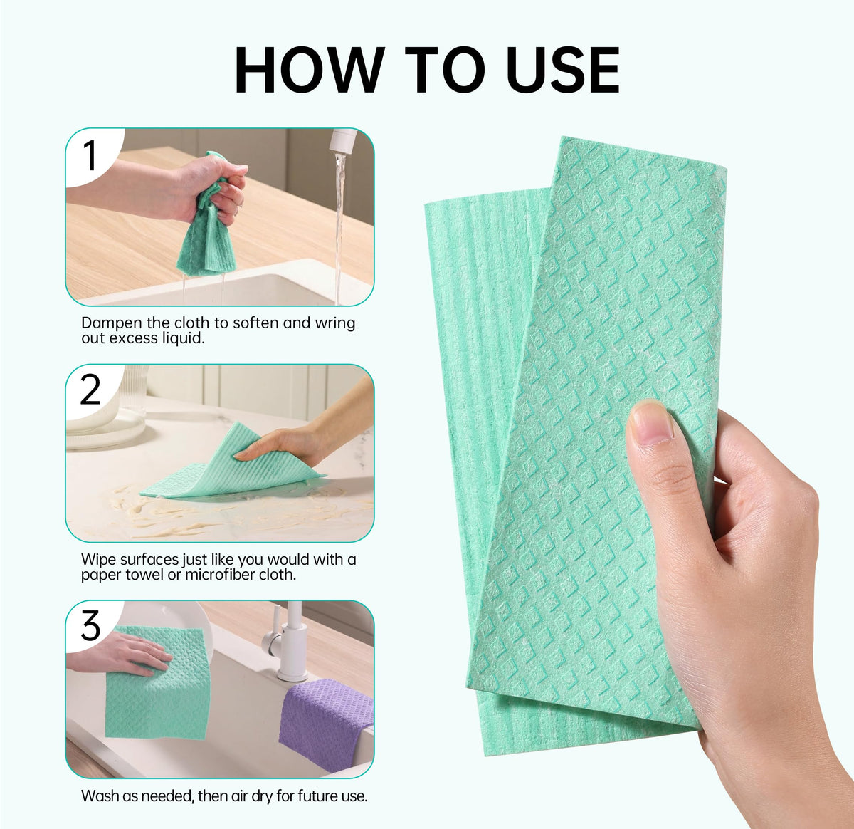 Swedish Dishcloths (6 Count)