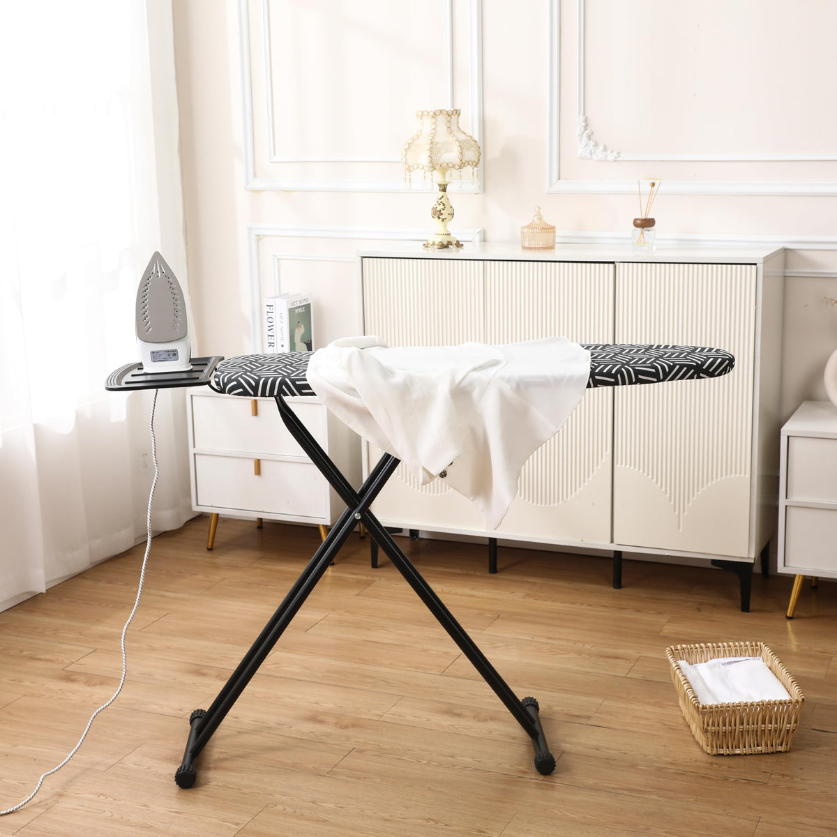 Ironing Board with Iron Rest