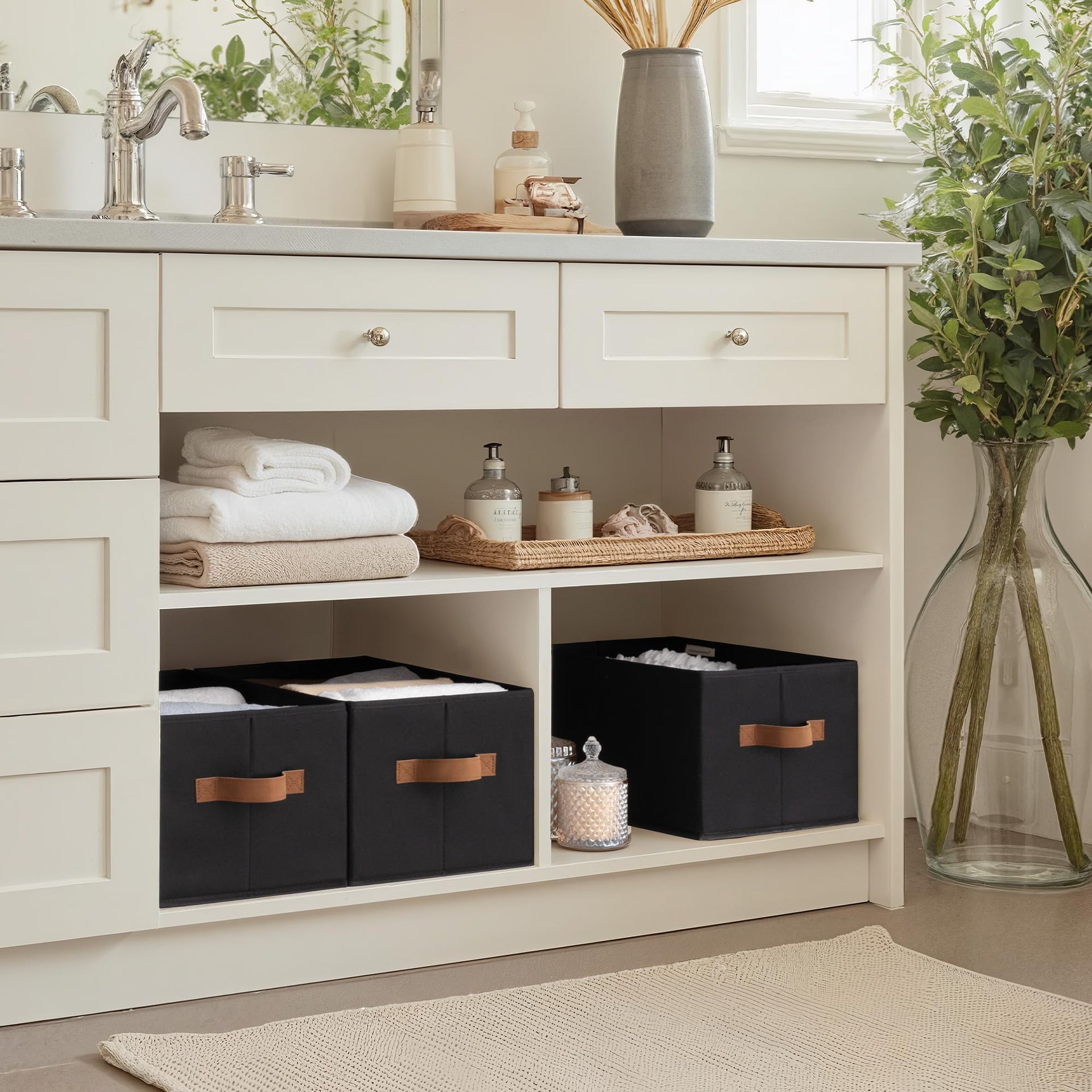 Closet Storage Bins (3 Count)