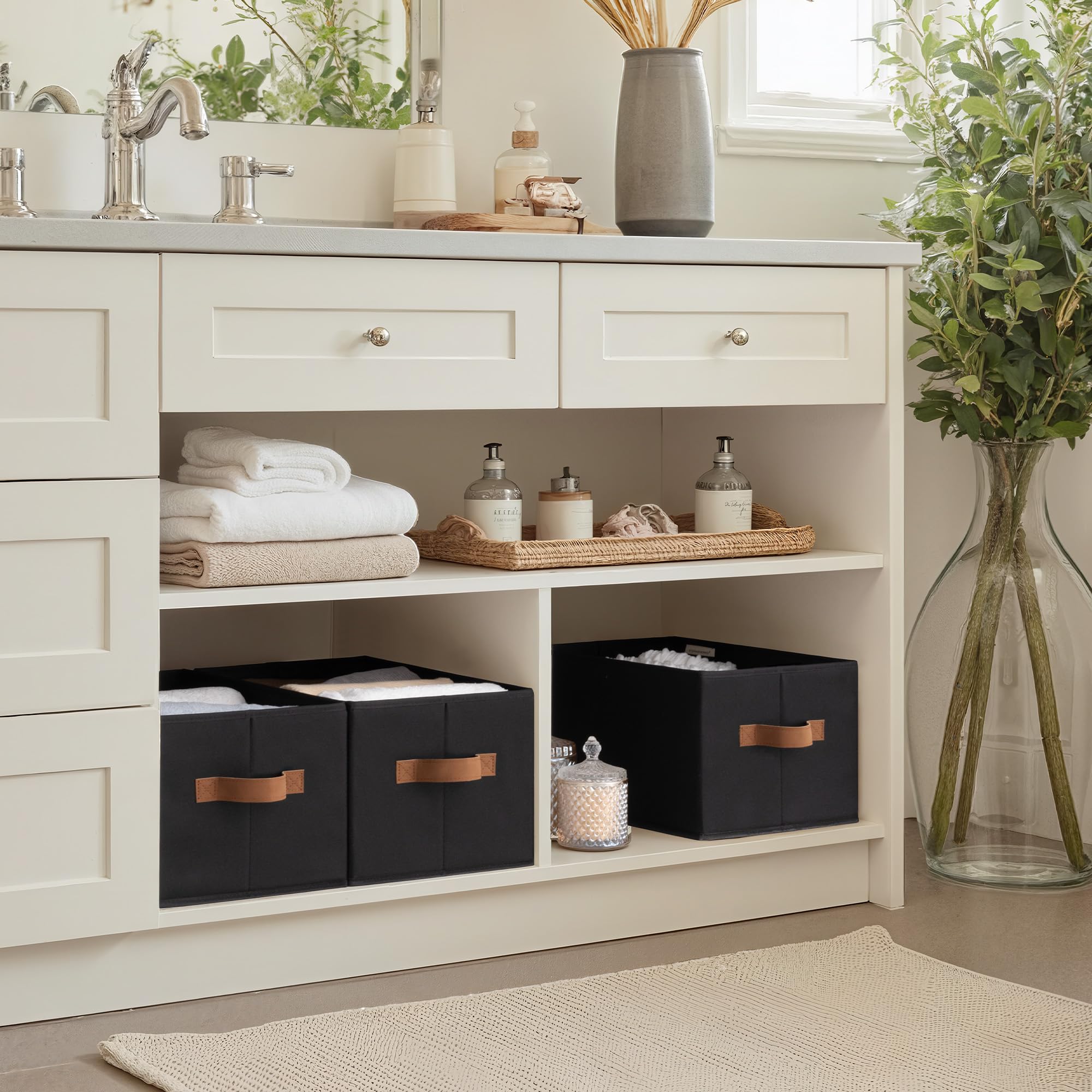 Closet Storage Bins (3 Count)