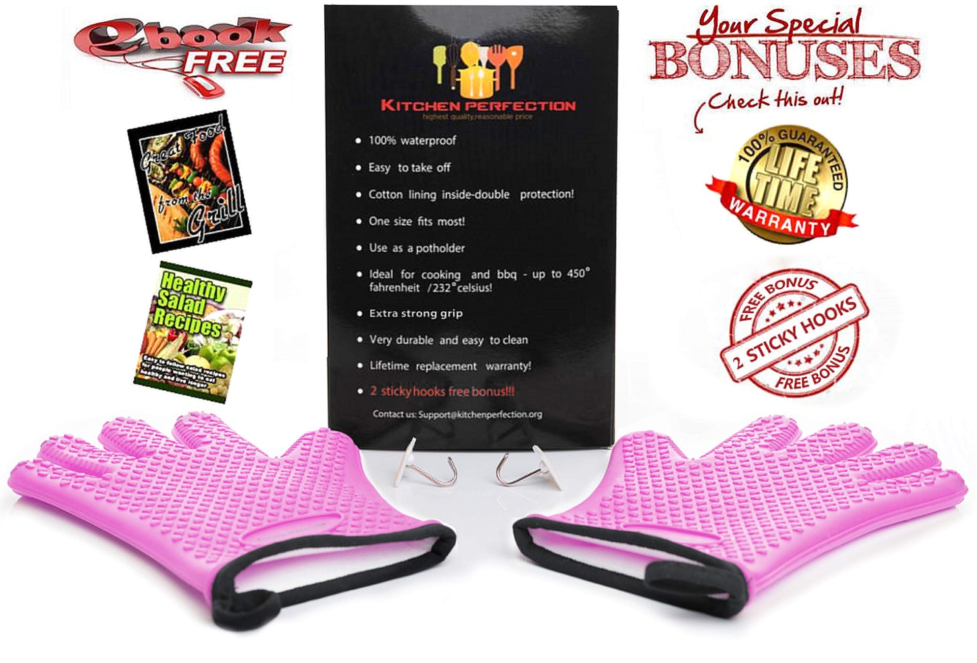 Silicone Smoker Oven Gloves