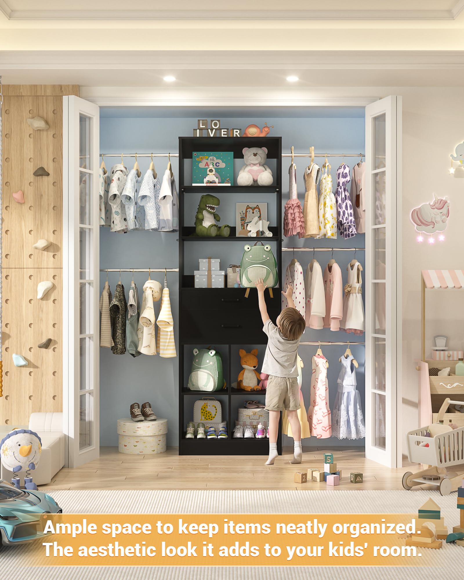 Small Closet System (6 Count)