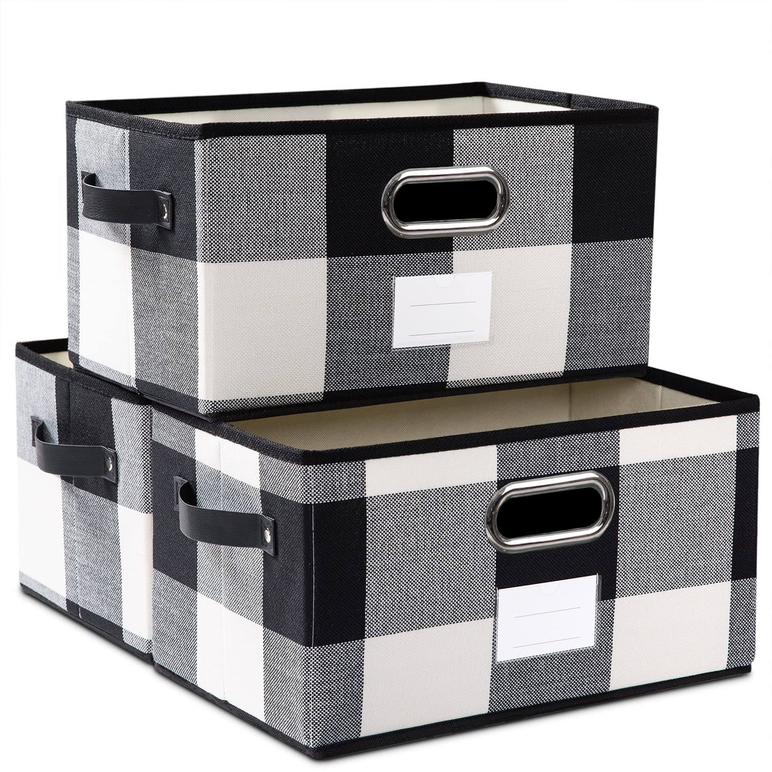 Fodable Storage Bins for Closet [3 (3 Count)